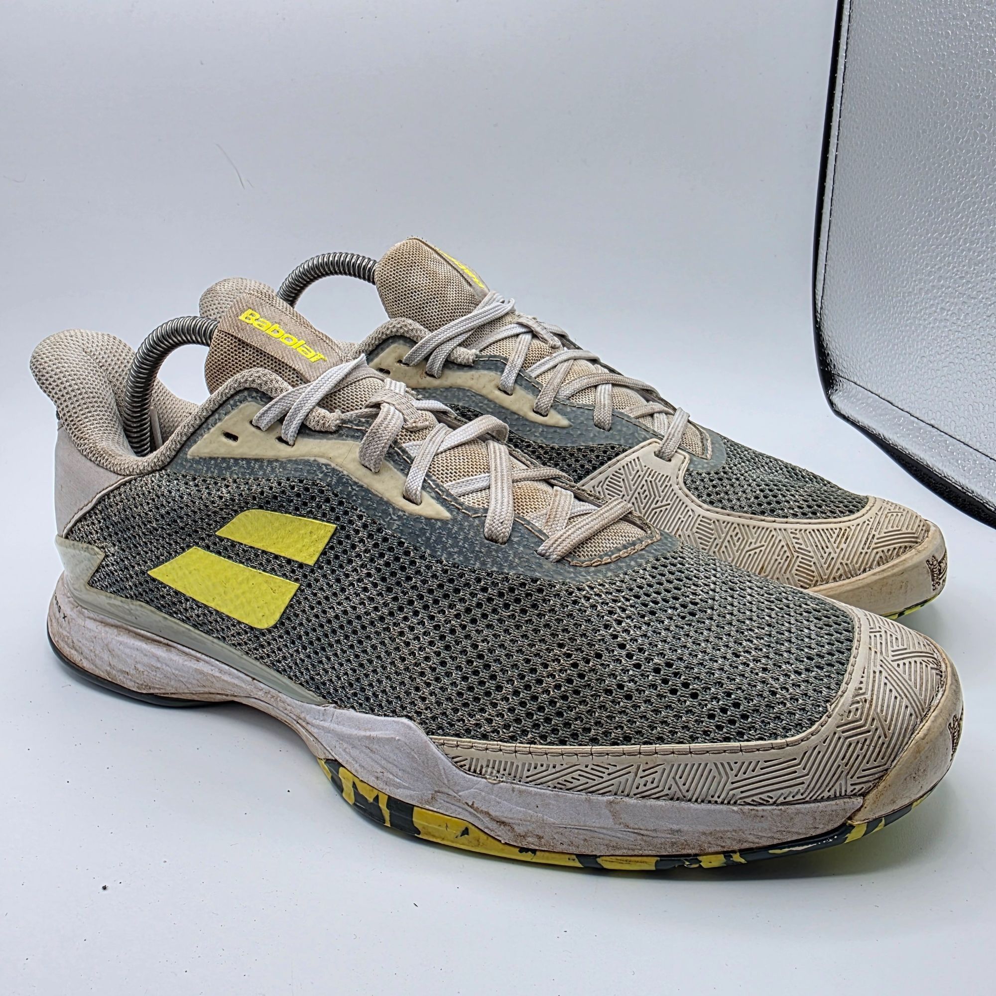 Other Babolat Jet Tere All Court Mens Size 9.5 Gray Yellow Tennis Size US 9.5 / EU 42-43 - 1 Thumbnail