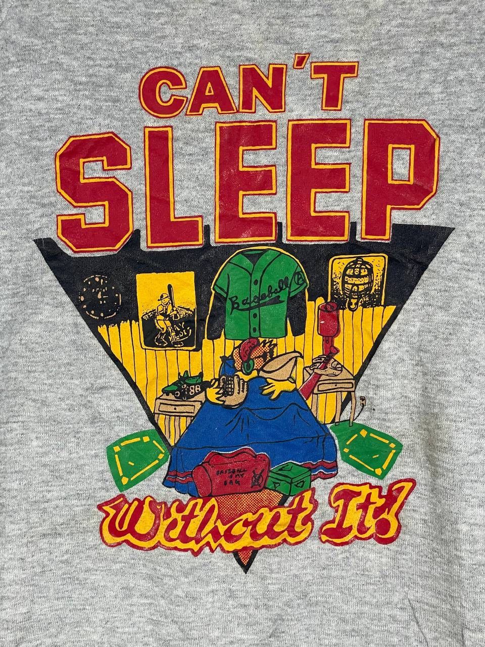 Other Vintage 90s baseball cant sleep without it sweatshirt size L Size US L / EU 52-54 / 3 - 4 Thumbnail
