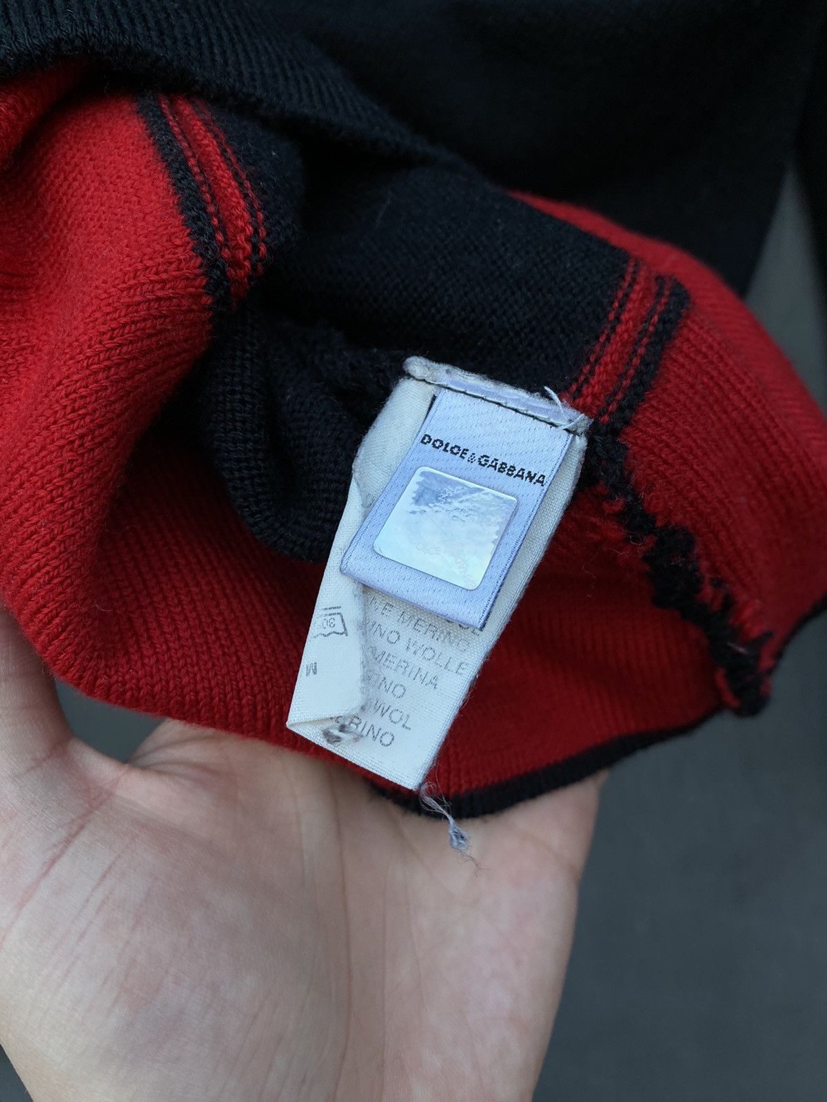 Dolce & Gabbana Dolce Gabbana Vintage Wool zip neck sweater size 48 Unisex Size US M / EU 48-50 / 2 - 7 Thumbnail