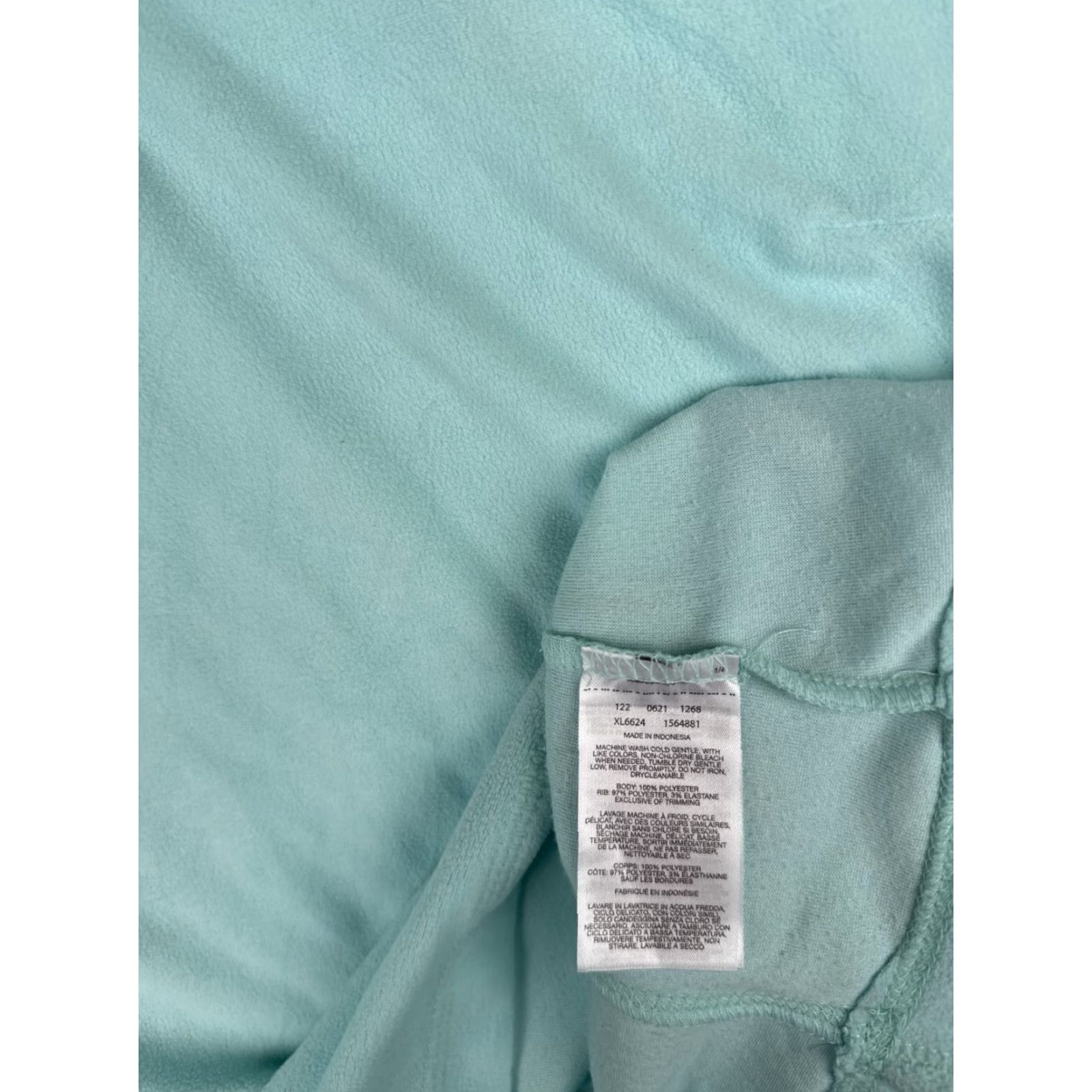 Altea Columbia Sweater Womens XL Teal Fleece 1/4 Zip Mock Neck Lightweight Pullover Casual Outdoor University) Size XL / US 12-14 / IT 48-50 - 7 Thumbnail