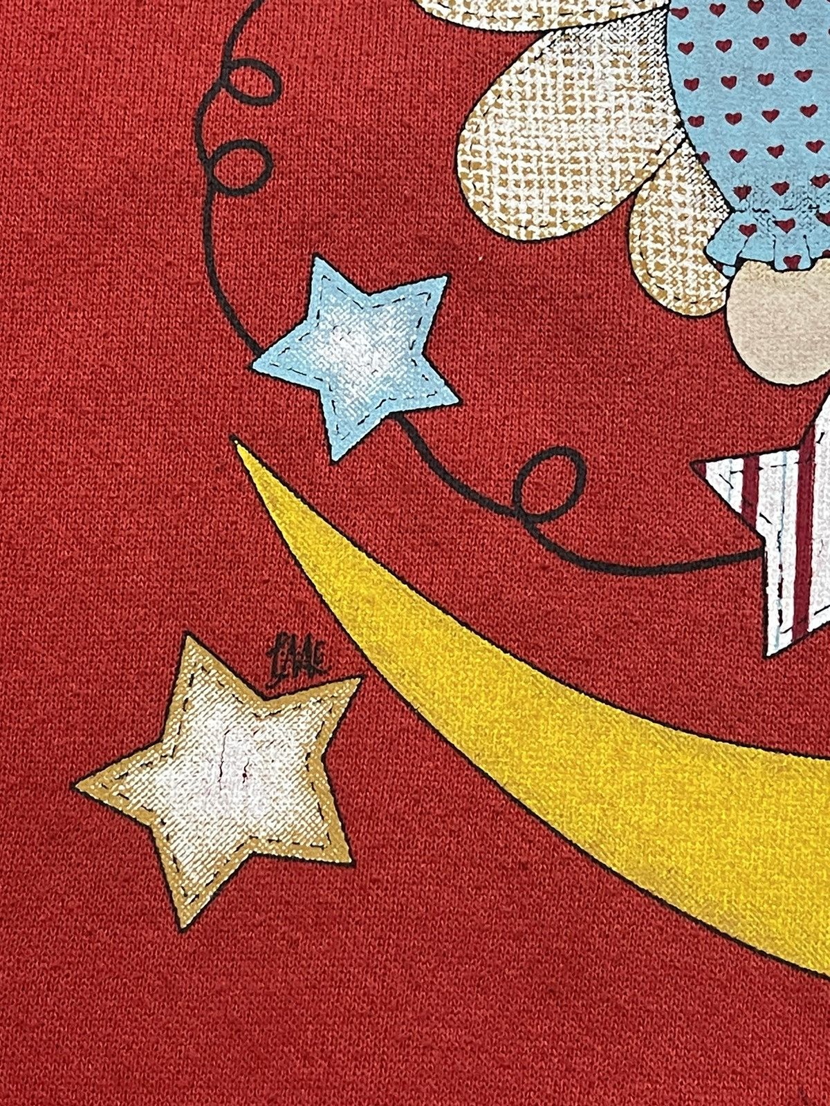 Vintage 80s Vintage Quote Jumper “there an angel watching over me” Size US L / EU 52-54 / 3 - 5 Thumbnail