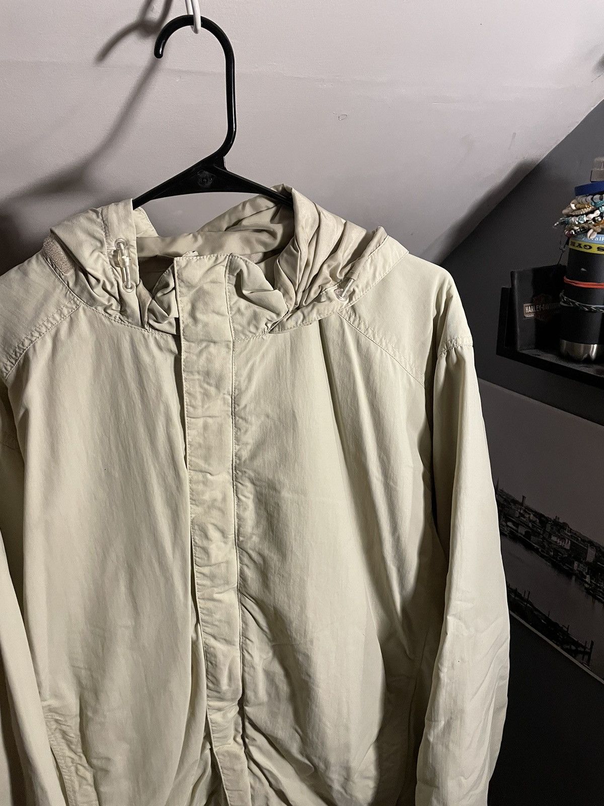 L.L. Bean Vintage 90s Beige LL Bean windbreaker lightweight jacket Size US XXL / EU 58 / 5 - 2 Thumbnail