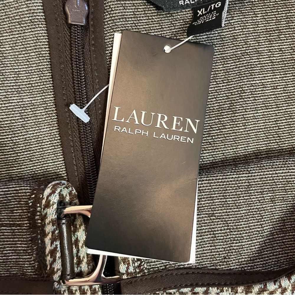 Ralph Lauren NWT New $175 Ralph Lauren Buckle-Trim Jacquard Shift Dress Size XL / US 12-14 / IT 48-50 - 8 Thumbnail