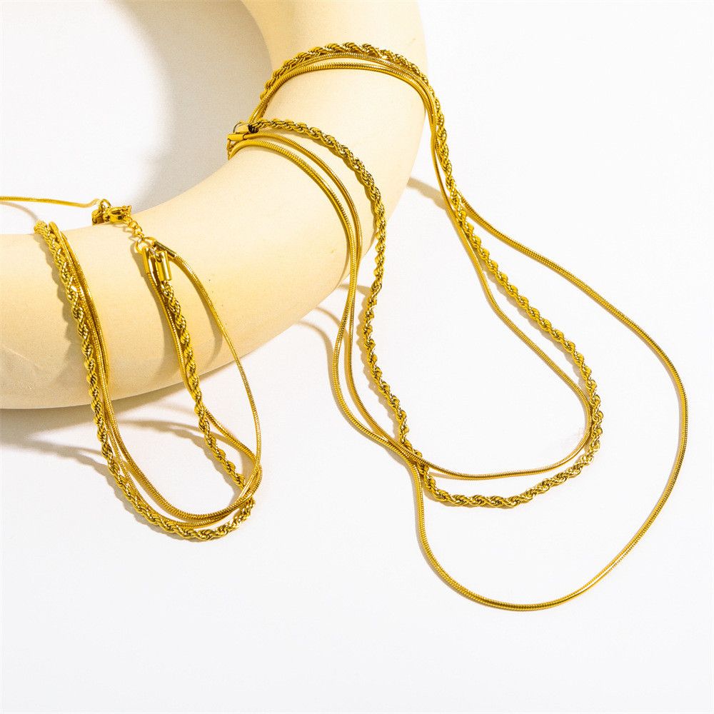 Other Gold Plated Geometric Necklace Size ONE SIZE - 3 Thumbnail