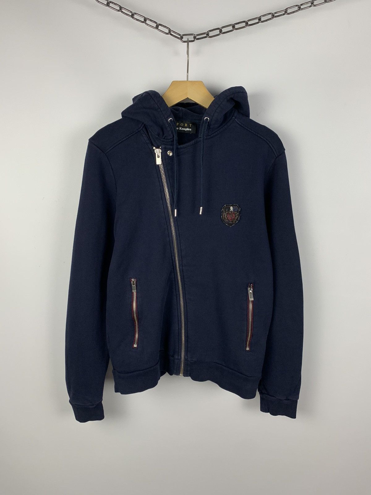 The Kooples Designer The Kooples Zip Hoodie Size S Avant Garde Style Top Size S / US 4 / IT 40 - 1 Thumbnail