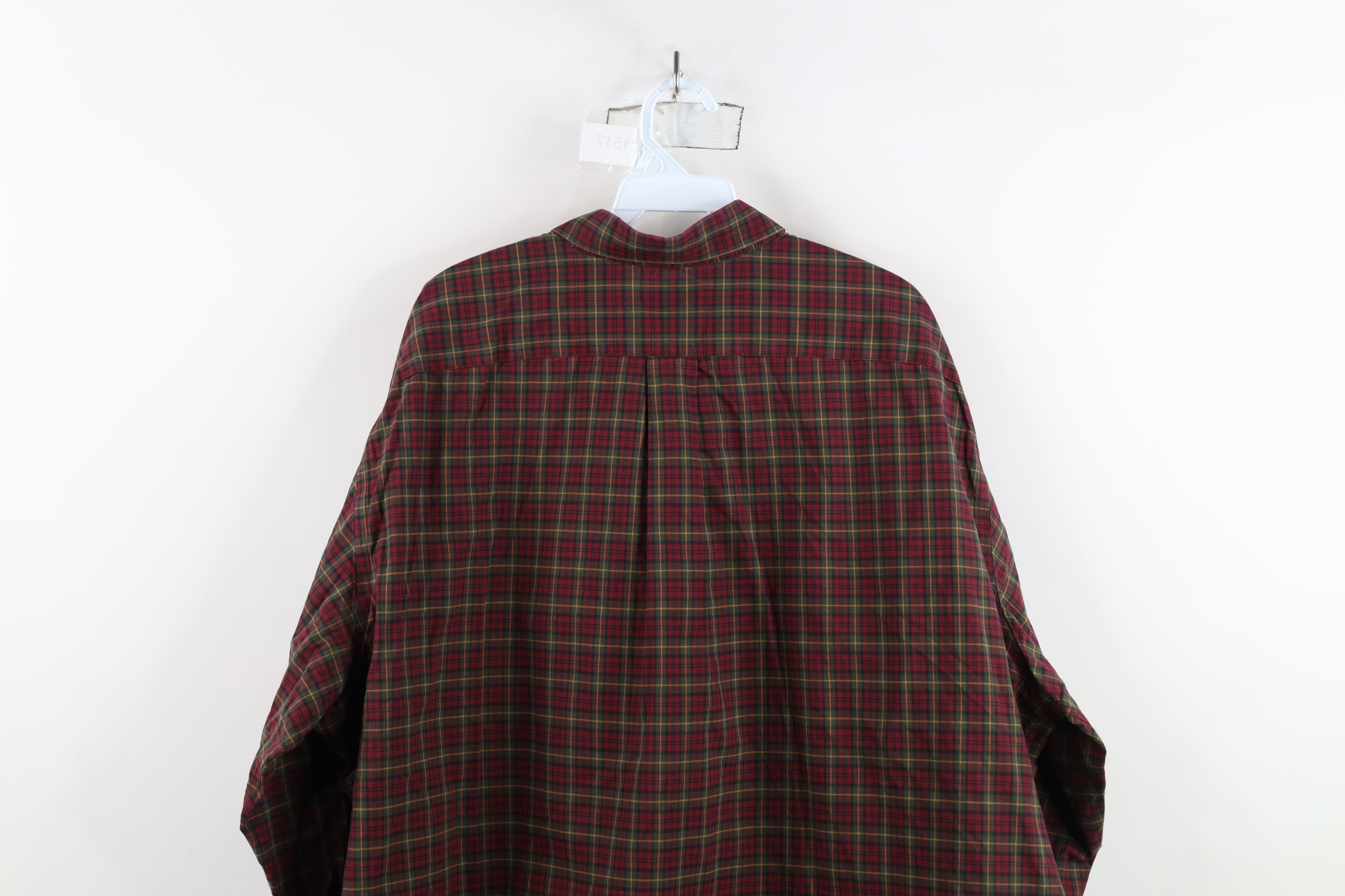 L.L. Bean × Vintage Vintage LL Bean Wrinkle Resistant Collared Button Down Shirt Size US XXL / EU 58 / 5 - 9 Thumbnail