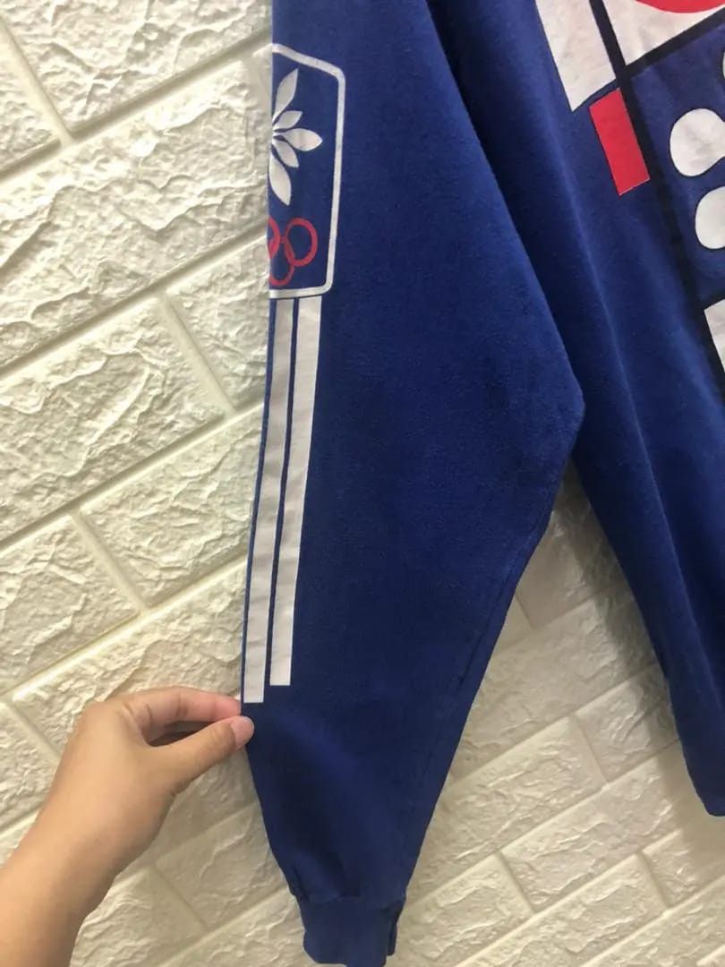 Vintage Vintage Adidas 1972 Sapporo Winter Olympic Games blue Size US XL / EU 56 / 4 - 5 Thumbnail