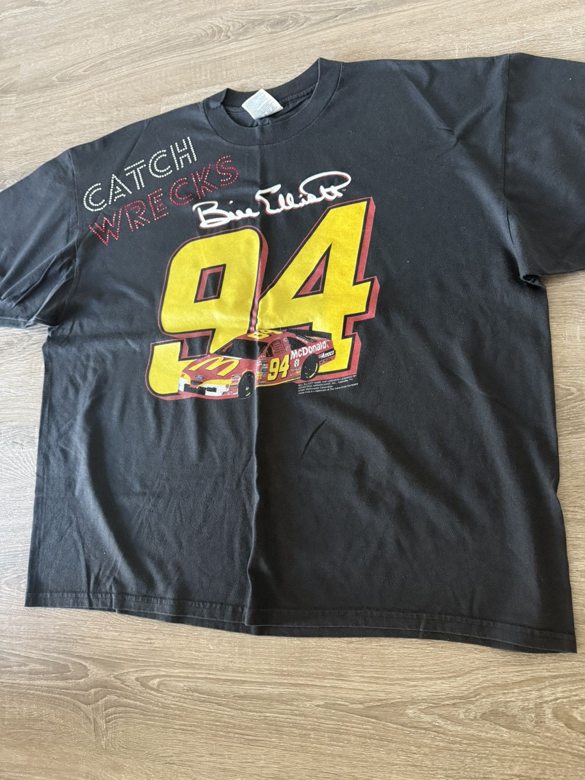 NASCAR Bill Elliot NASCAR vintage tee Size US XL / EU 56 / 4 - 2 Thumbnail