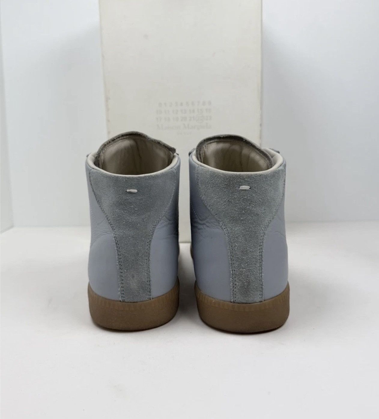 Maison Margiela Size 8.5US - Maison Margiela GAT High Top Sky Blue Size US 8.5 / EU 41-42 - 3 Thumbnail