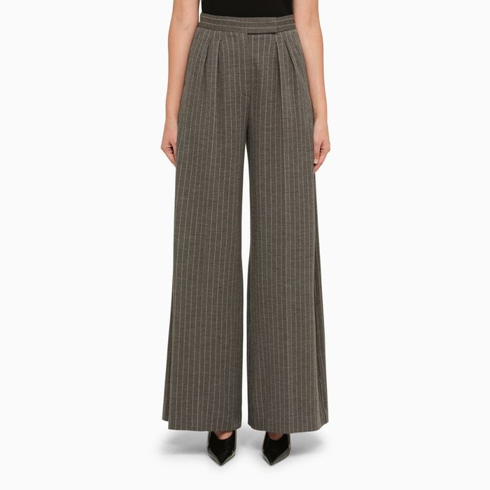 S Max Mara Women's Pants Nice Grey