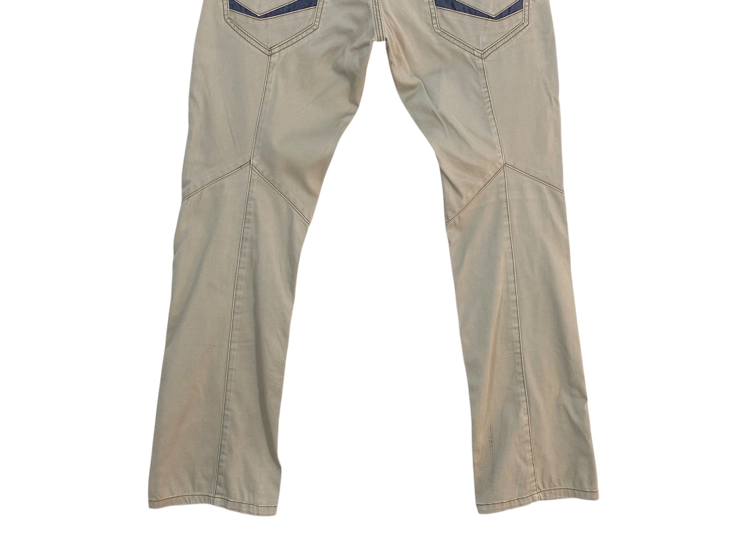 Japanese Brand × Nicole Club Nicole Hideaways Pants Multi Zipper Flare Jeans Size US 34 / EU 50 - 6 Thumbnail