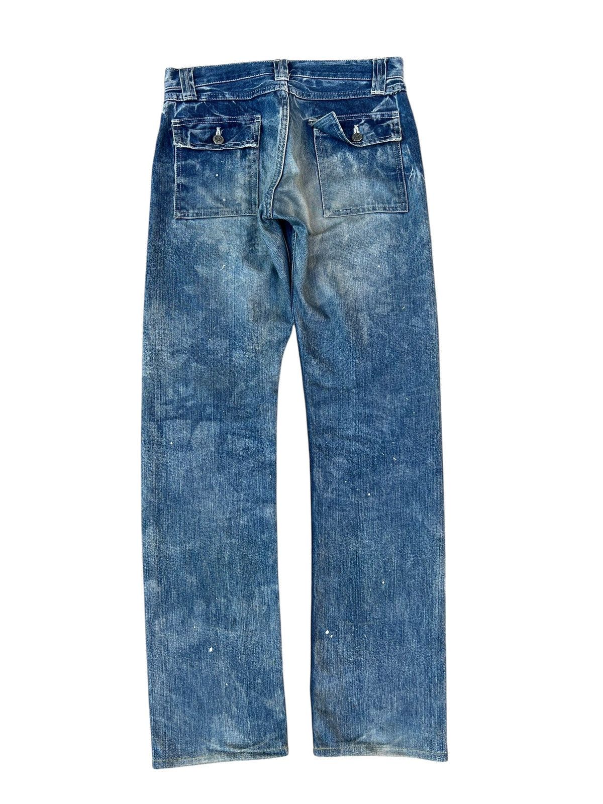 Eternal Distressed Mud Wash Stains Denim Eternal Japan Fatigue Jeans Size US 29 - 15 Thumbnail