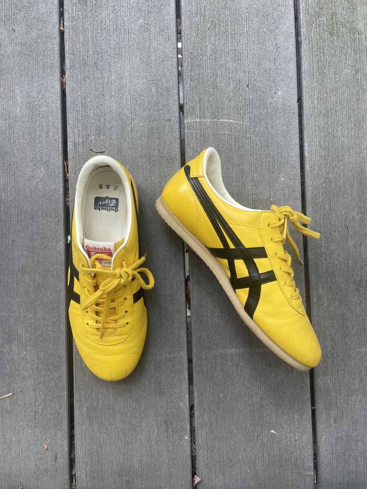 Onitsuka Tiger Onitsuka Tai Chi NM Tiger Yellow Black Size US 4.5 / IT 34.5 - 4 Thumbnail