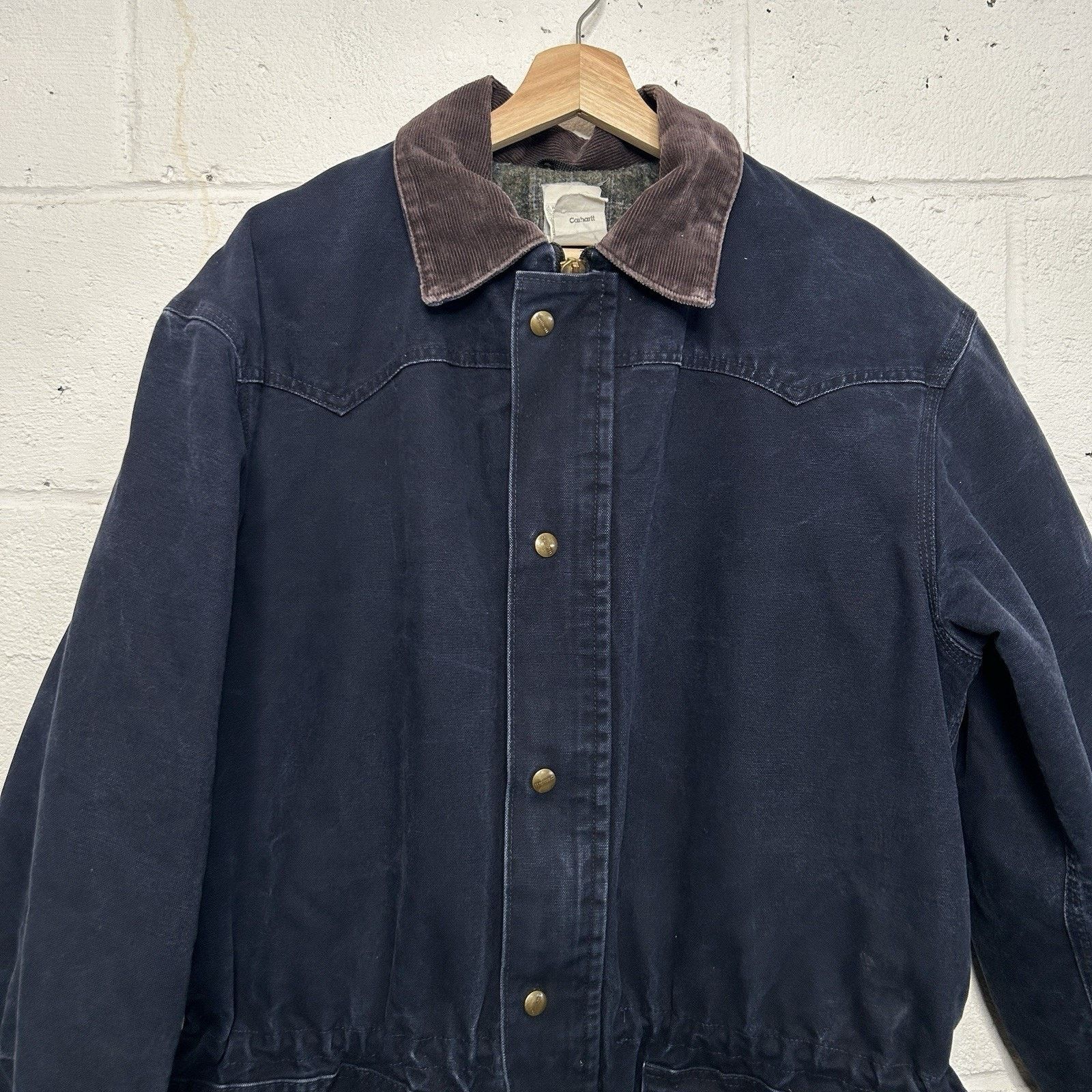 Carhartt Vintage Carhartt Blanket-Lined Barn Jacket “Midnight Blue” Size US M / EU 48-50 / 2 - 5 Thumbnail
