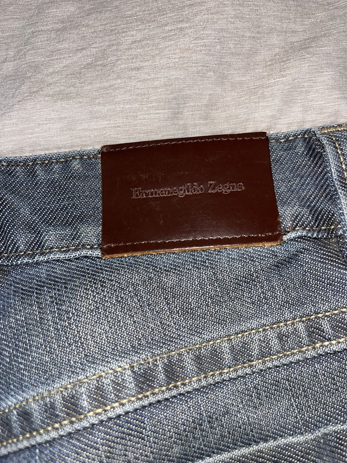 Ermenegildo Zegna Ermenegildo Zegna Straight Leg Denim Jeans Size US 36 / EU 52 - 3 Thumbnail
