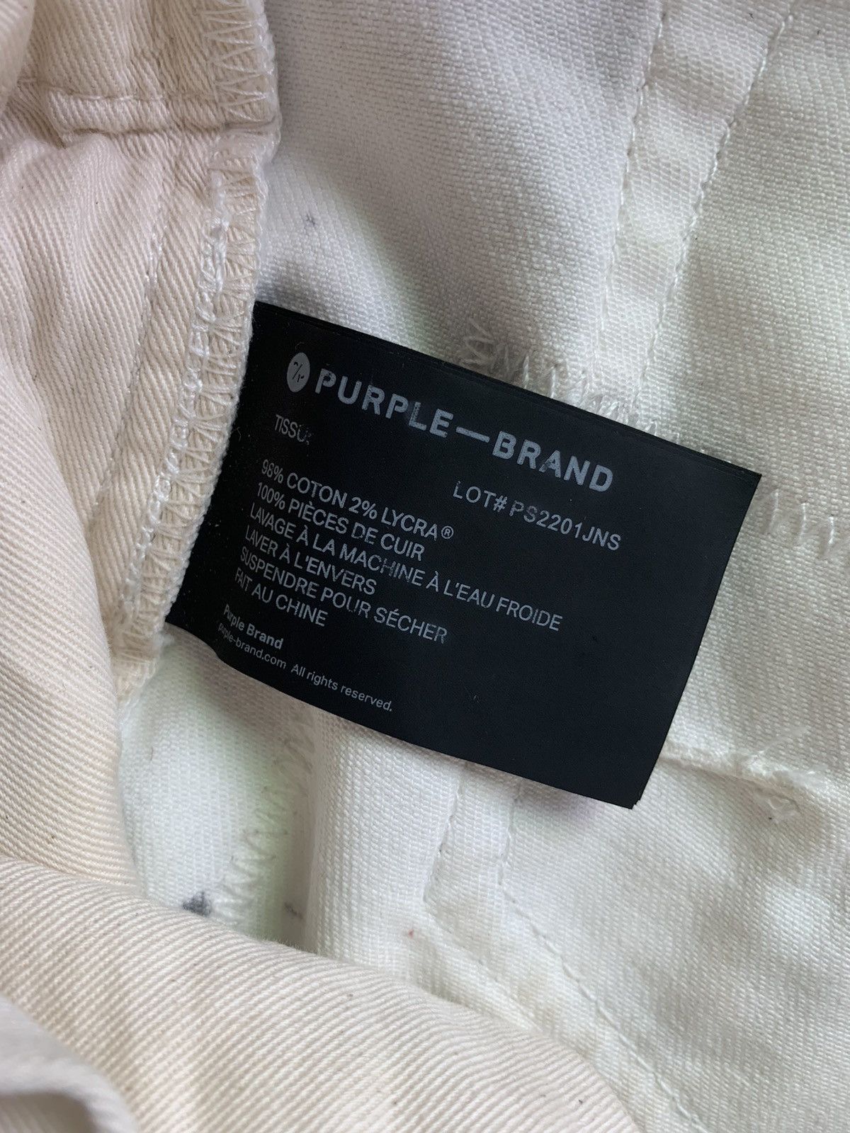 Purple Brand Purple Brand Bandana Jeans Size US 28 / EU 44 - 7 Thumbnail