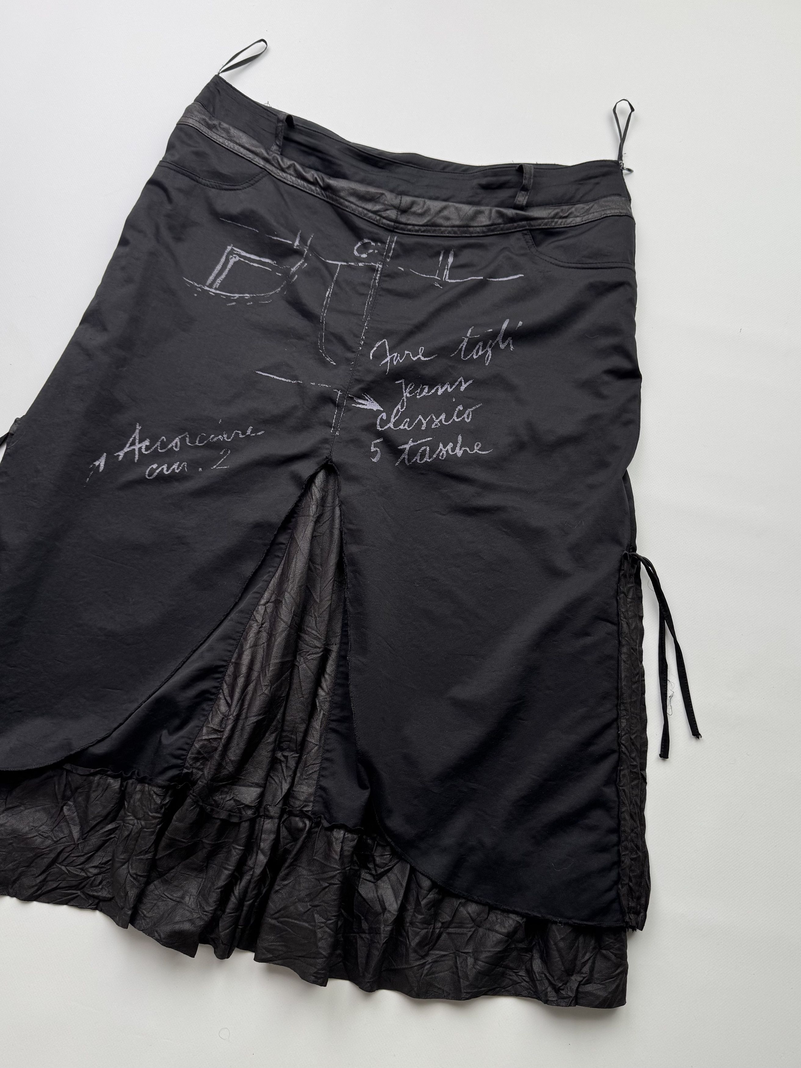 Japanese Brand Vintage Bondage Skirt B635 E2(V456) Size 34" / US 12 / IT 48 - 3 Thumbnail