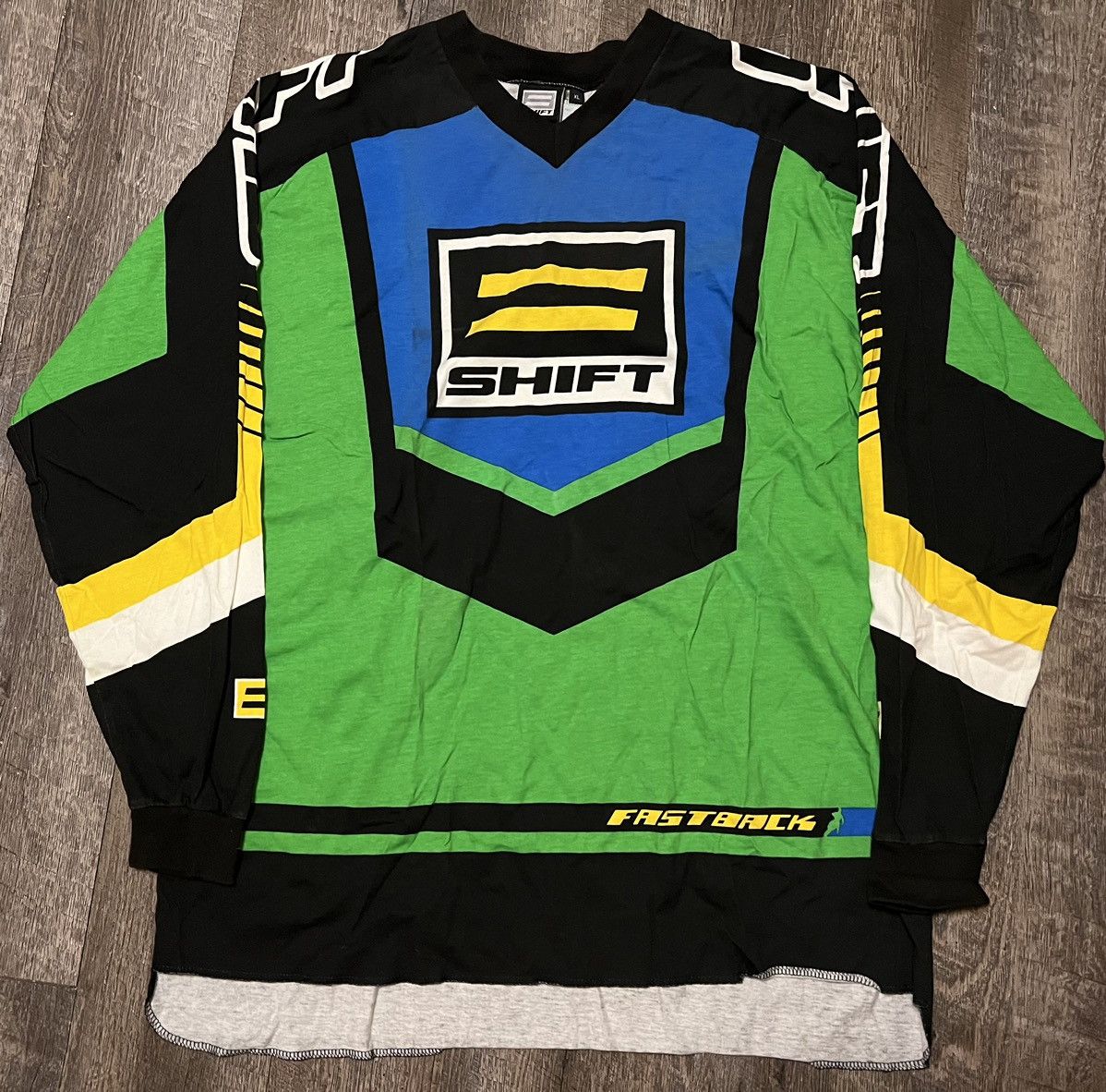 Vintage Vintage Shift Motorcross Jersey size XL Size US XL / EU 56 / 4 - 1 Thumbnail