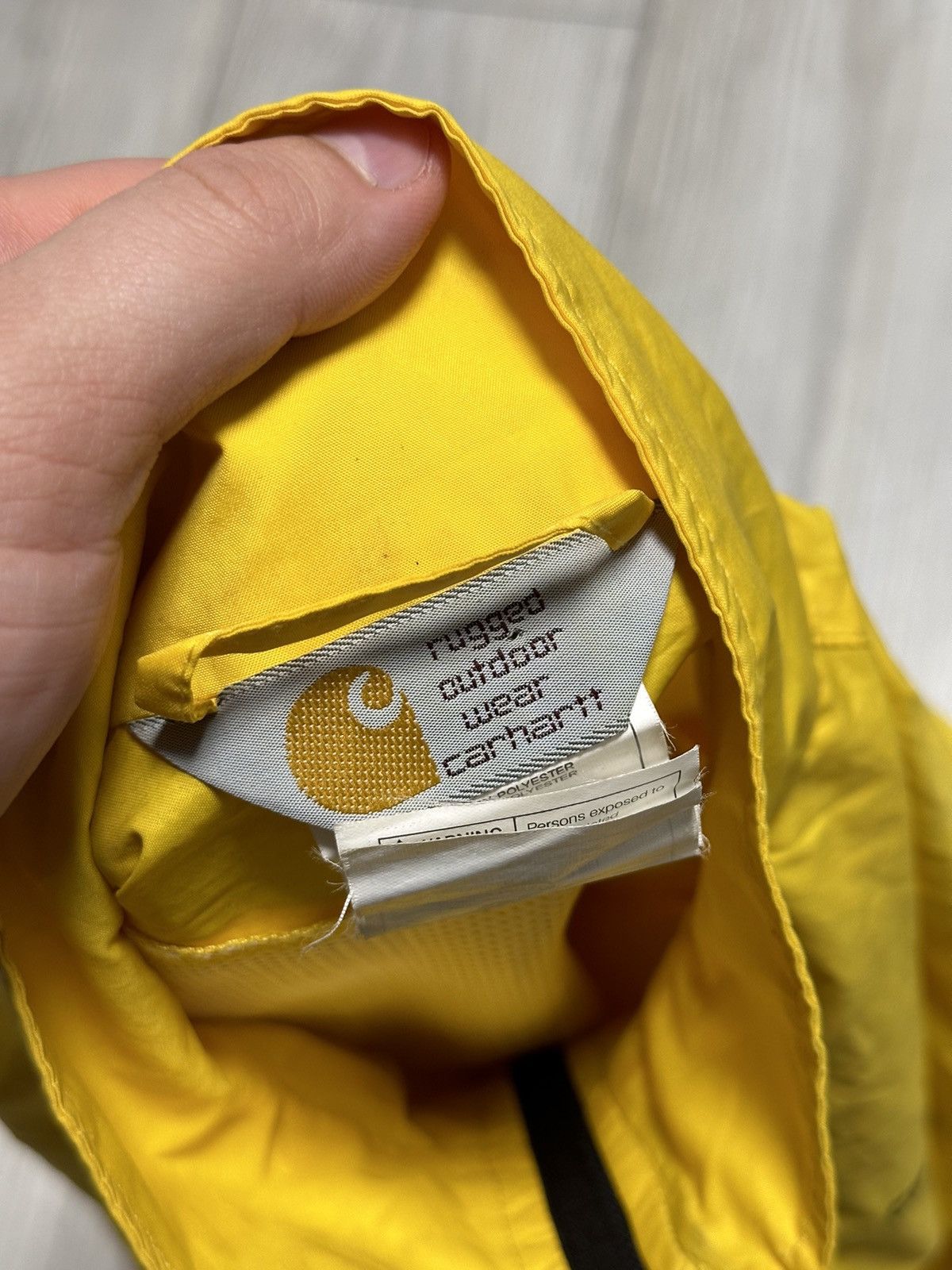 Carhartt Vintage Carhartt Windbreaker Rain Jacket Size US M / EU 48-50 / 2 - 6 Thumbnail