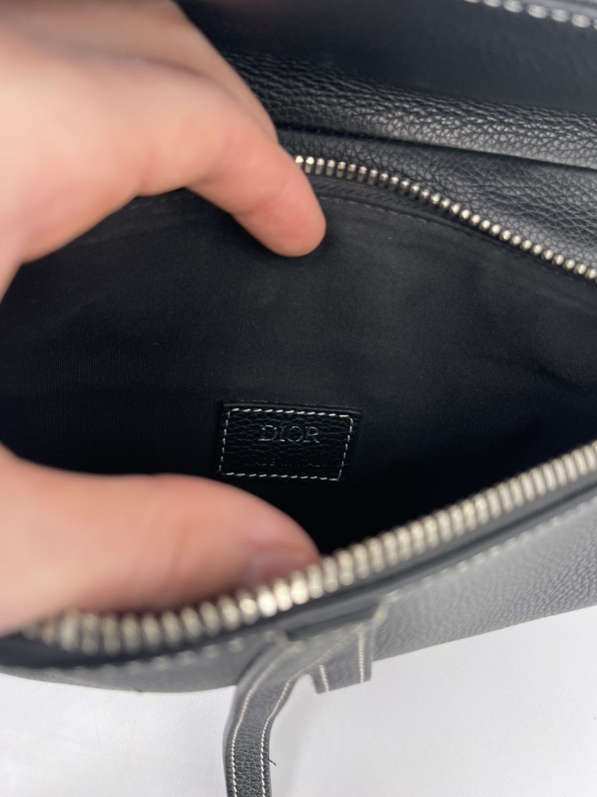 Dior Christain Dior Sling Saddle Bag Black RRP $4000+ Size ONE SIZE - 8 Thumbnail