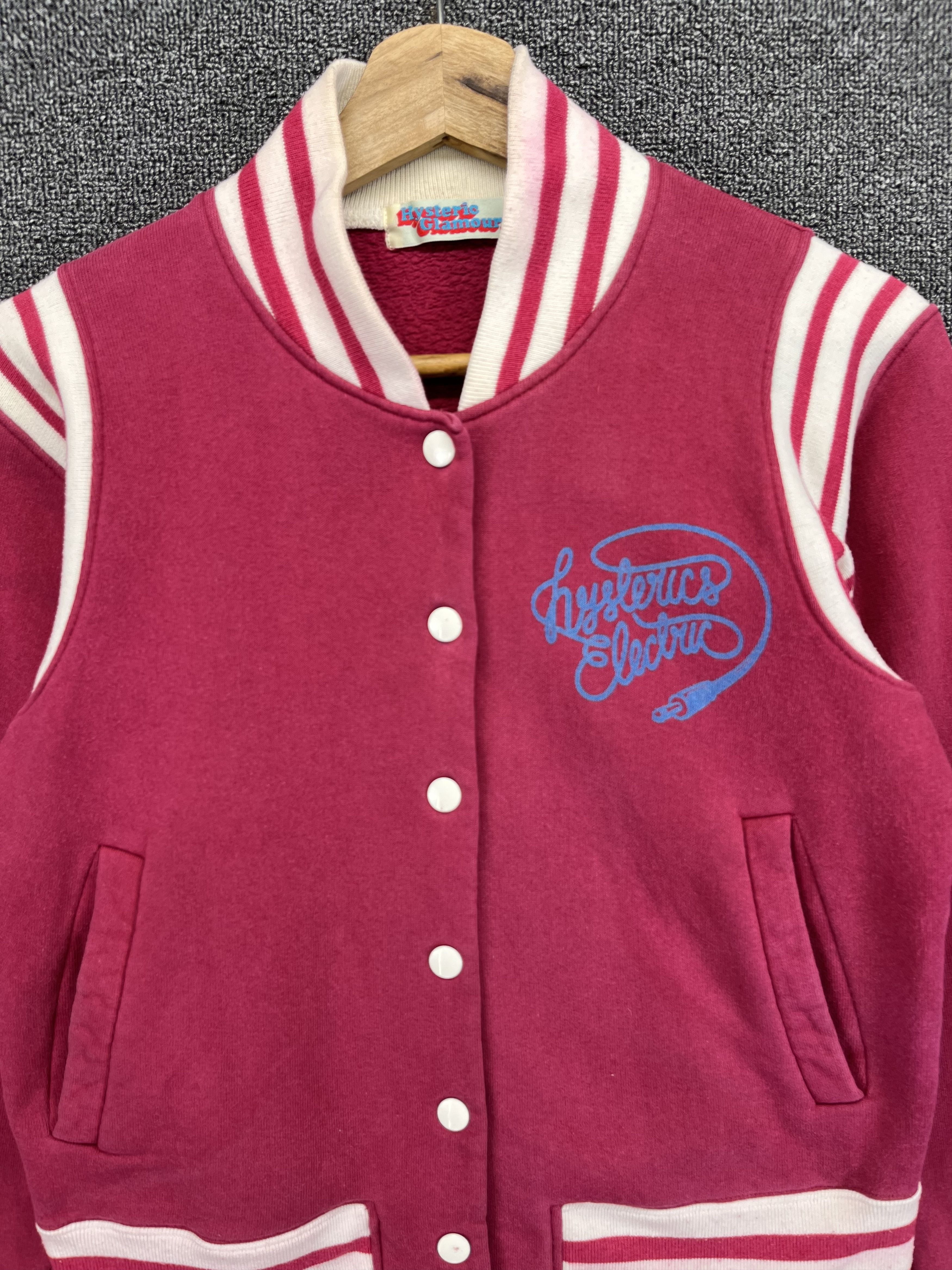 Hysteric Glamour Vintage Hysteric Glamour Evil Women Rare Varsity Jacket Size S / US 4 / IT 40 - 10 Thumbnail
