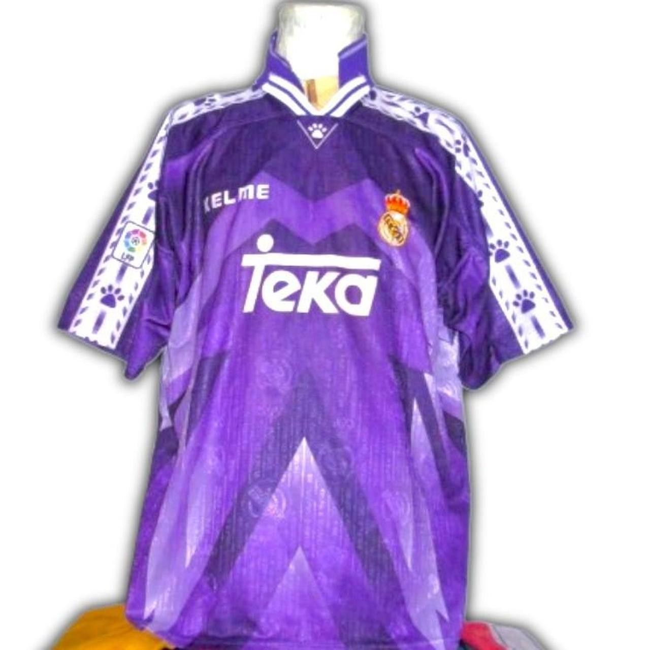 Other Real Madrid 1995 1996 1997 Kelme Maglia maillot Camiseta Size US XL / EU 56 / 4 - 3 Thumbnail