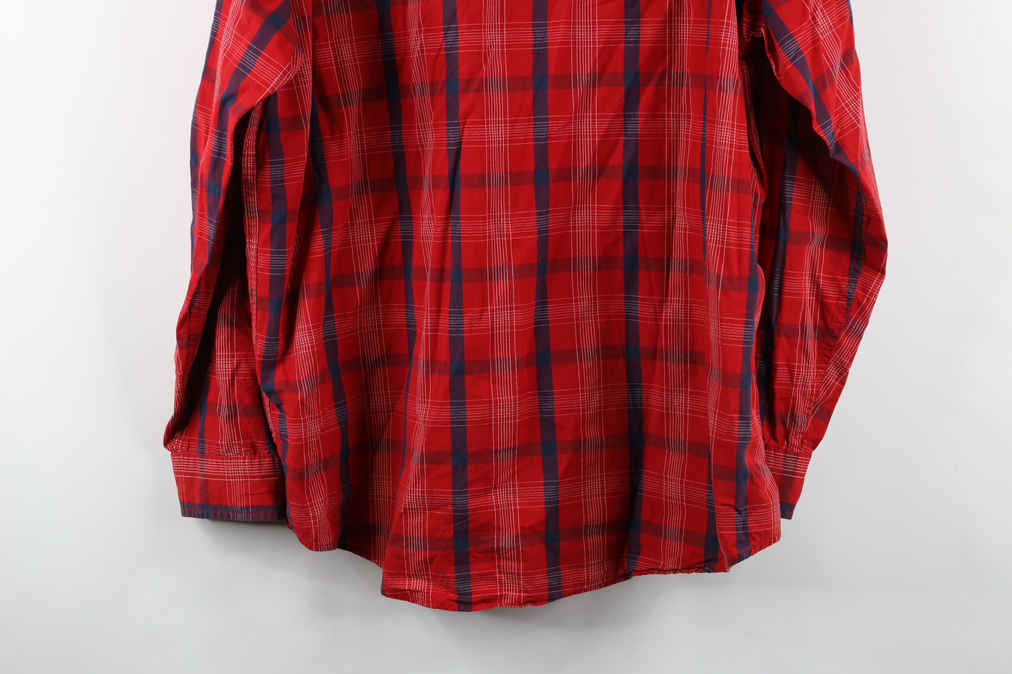 Tommy Hilfiger × Vintage Vintage 90s Tommy Hilfiger Spell Collared Board Button Shirt Size US XL / EU 56 / 4 - 14 Thumbnail