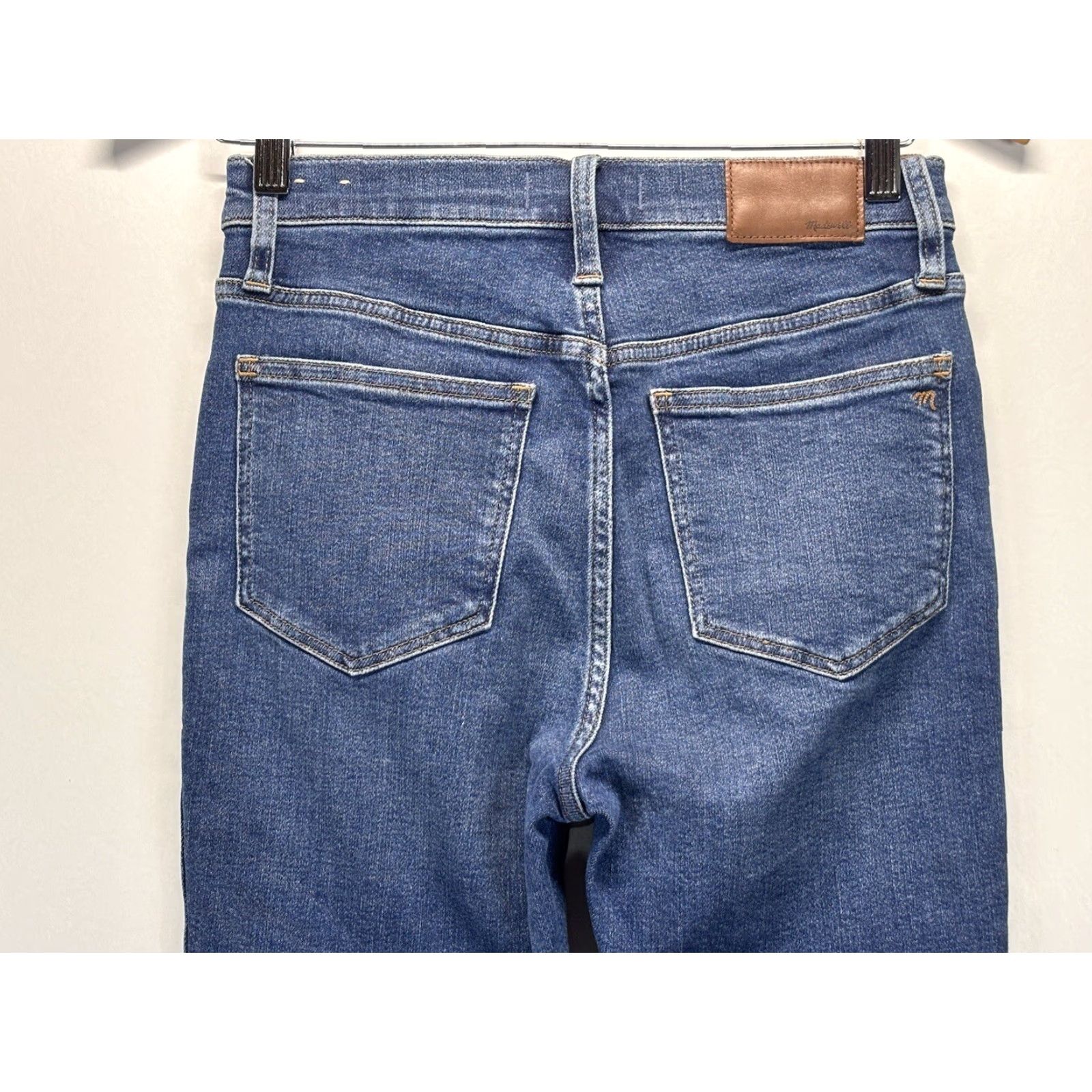 Madewell Madewell Jeans Skinny 10” High Rise Sz 26 Women’s Blue - Regular Size, Women, 26, Pre-owned Size 26" / US 2 / IT 38 - 4 Thumbnail