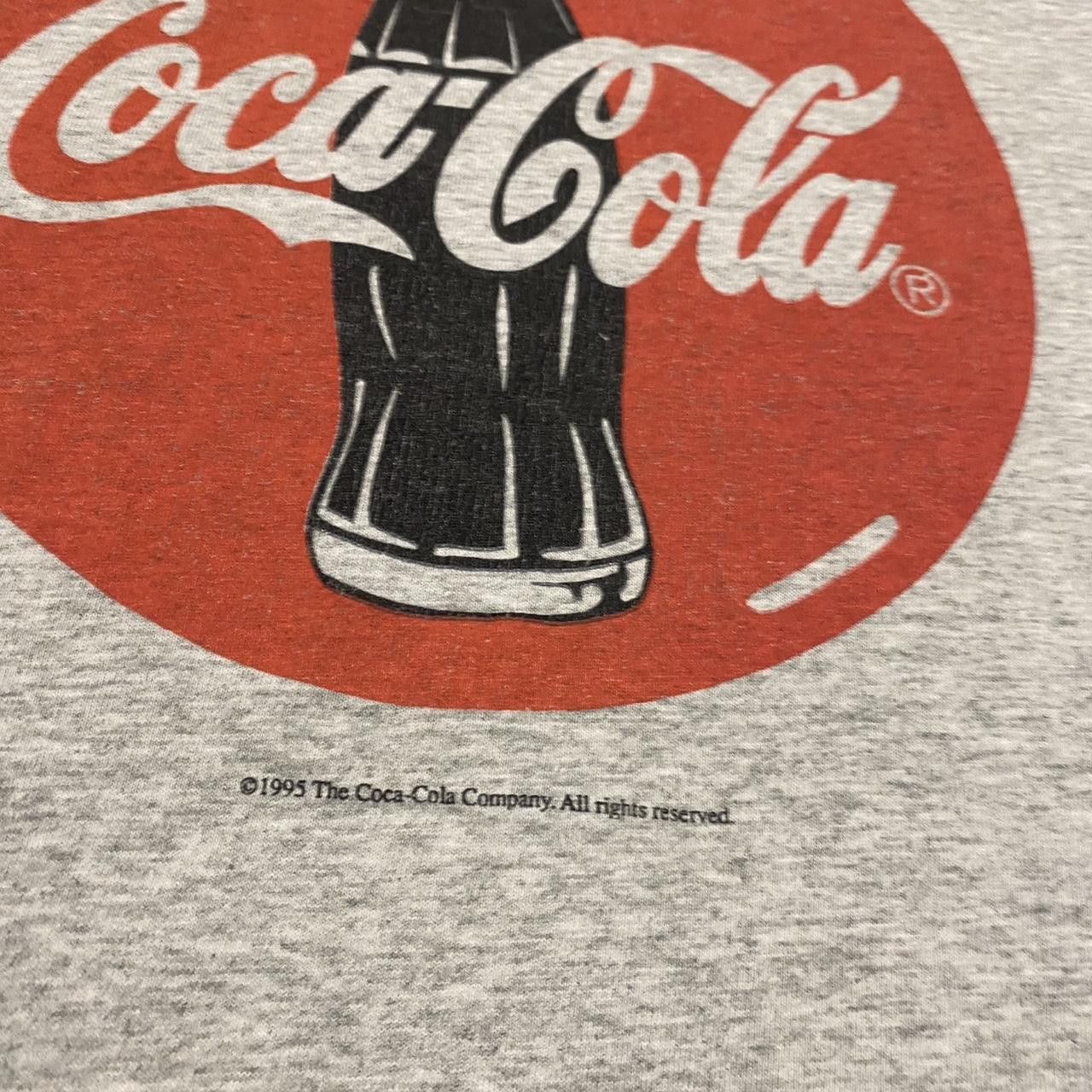 Coca Cola 1995 Coca Cola Screen Stars Vintage Retro 90s Size US L / EU 52-54 / 3 - 4 Thumbnail