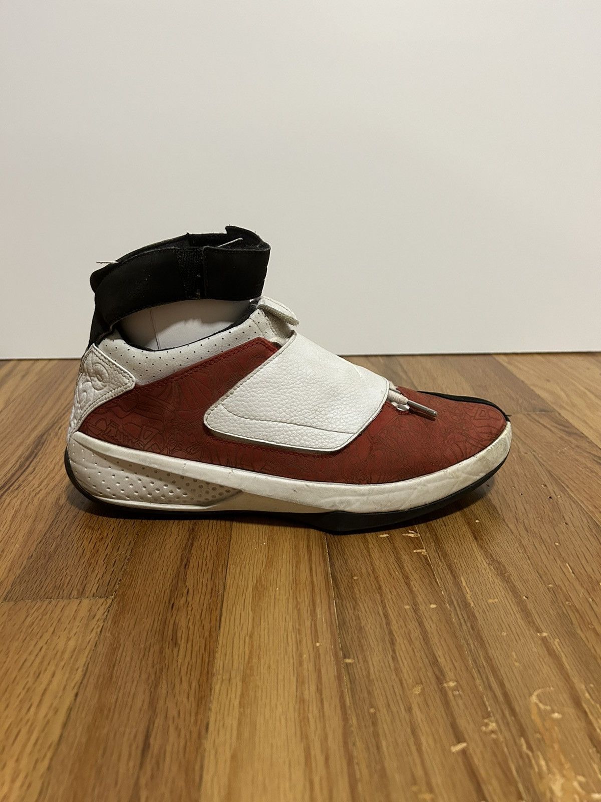 Air Jordan 20 OG Midwest 2005 Red White Black Size 11