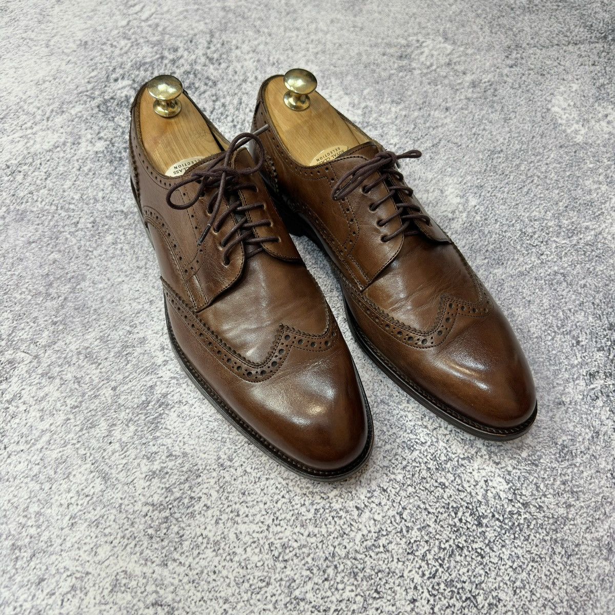 NAVYBOOT Navyboot Mens Derby Brogues US8.5 UK7.5 EU41.5 26.5cm Size US 8.5 / EU 41-42 - 3 Thumbnail