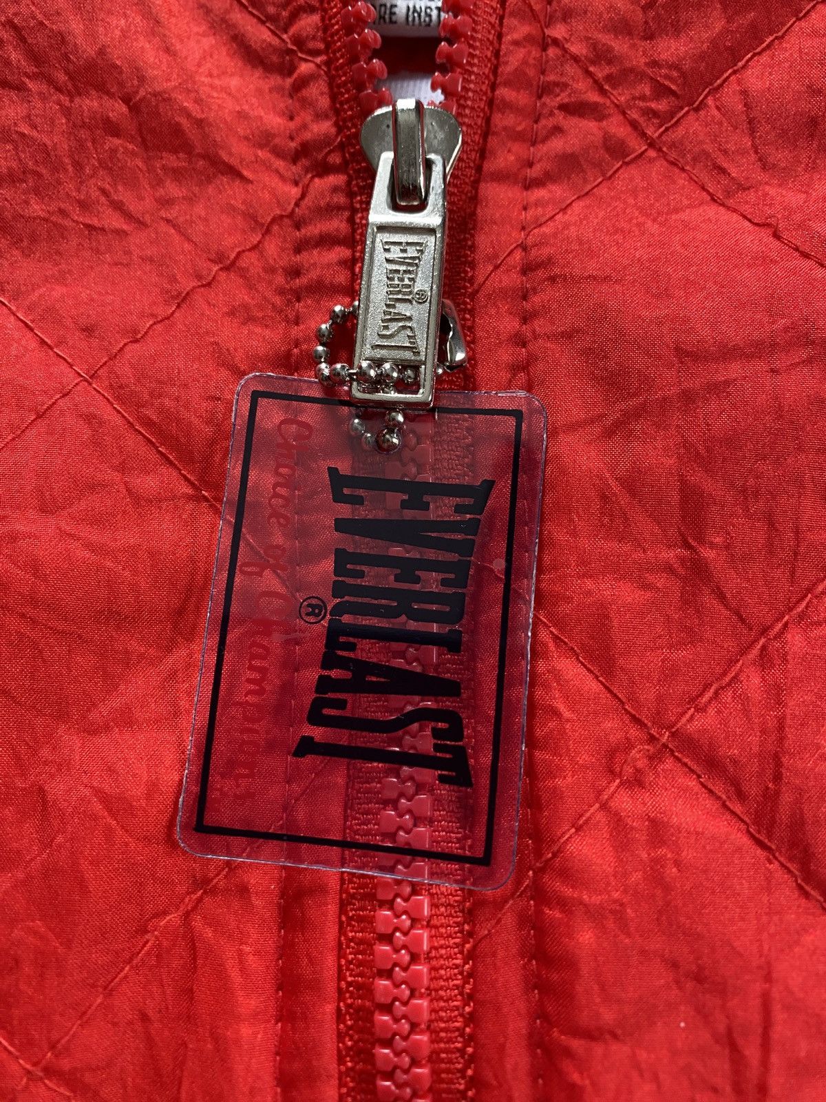 Everlast Vintage 80’s Everlasting Quilted Red Windbreaker Zip Jacket Size US S / EU 44-46 / 1 - 4 Thumbnail