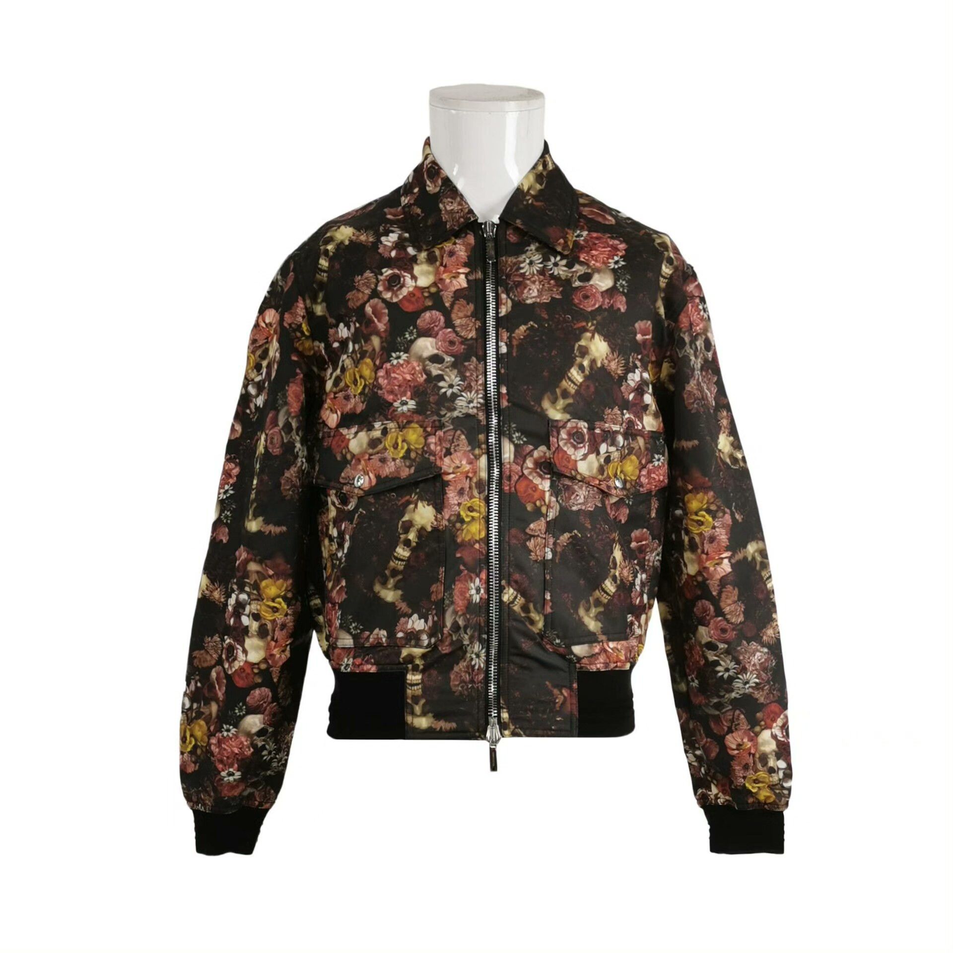 Dior Dior Collaboration Skull Print Zip Jacket Size US S / EU 44-46 / 1 - 1 Thumbnail