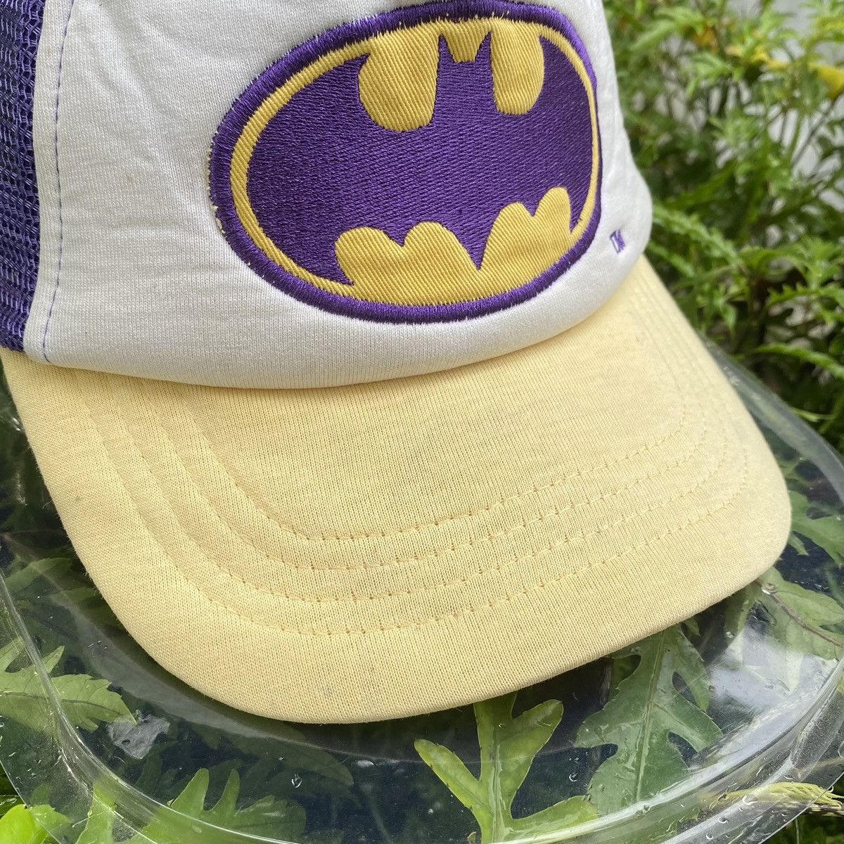 DC Comics × Marvel Comics × Vintage Vintage Batman DC Comics Cap Embroidery Logo Batman Size ONE SIZE - 8 Thumbnail