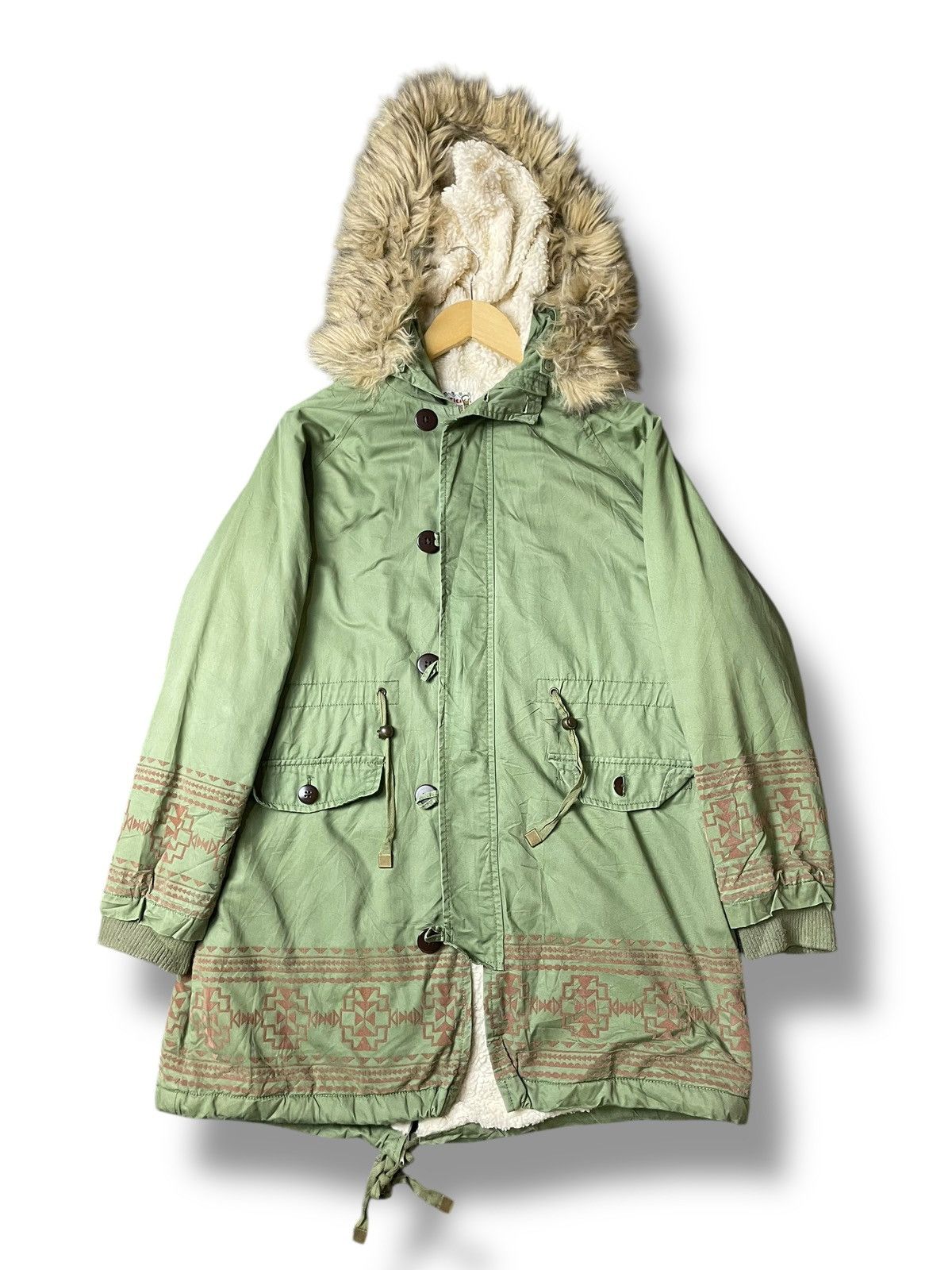 Japanese Brand × Vintage TITICACA Japanese Brand Mink Fur Hooded Jacket (113) Size US M / EU 48-50 / 2 - 1 Thumbnail