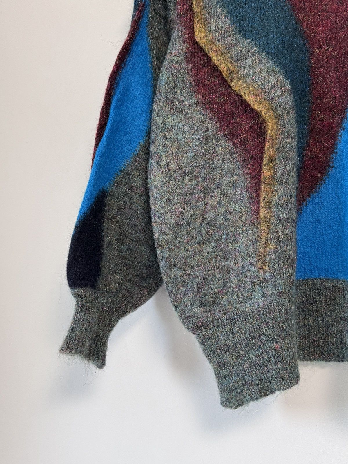 Escada Vintage Mohair Sweater Unique Escada Sweater Circa 1980's Size S / US 4 / IT 40 - 5 Thumbnail
