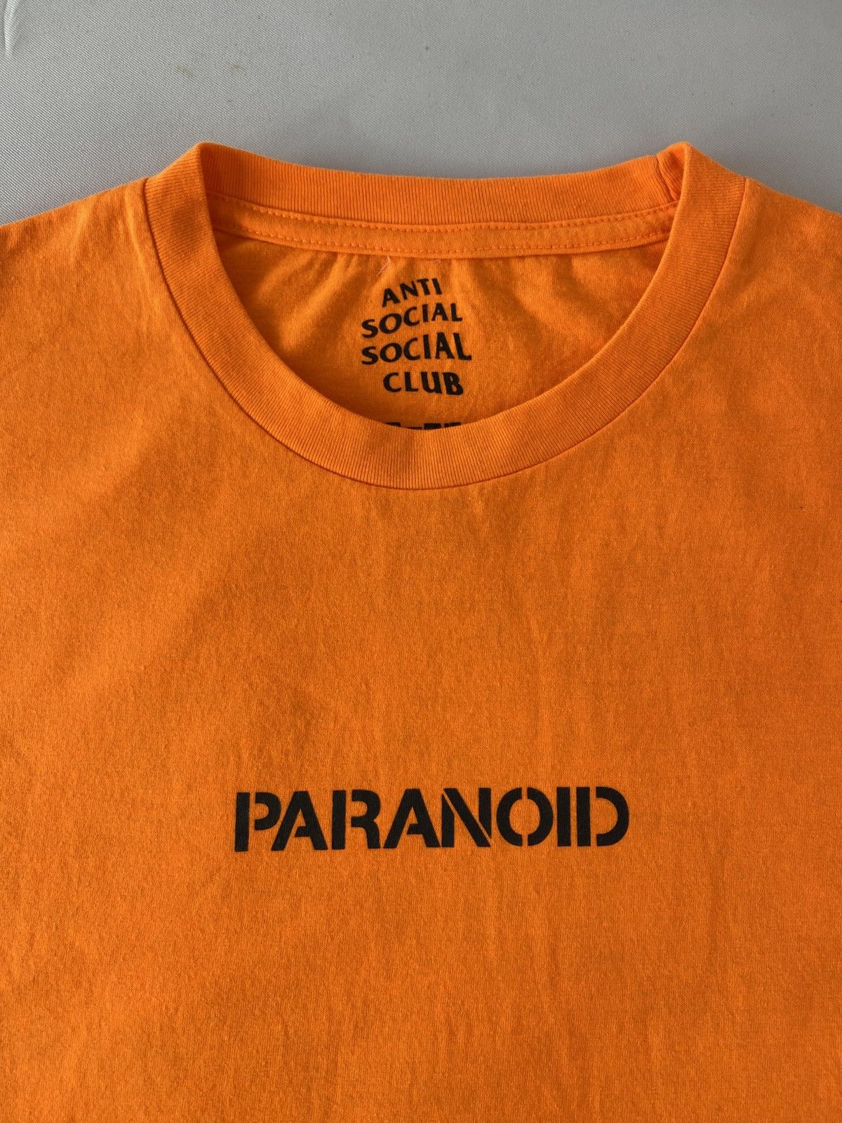 Anti Social Social Club × Undefeated Undefeated X Anti Social Social Club Paranoid Collab Tee Size US L / EU 52-54 / 3 - 5 Thumbnail