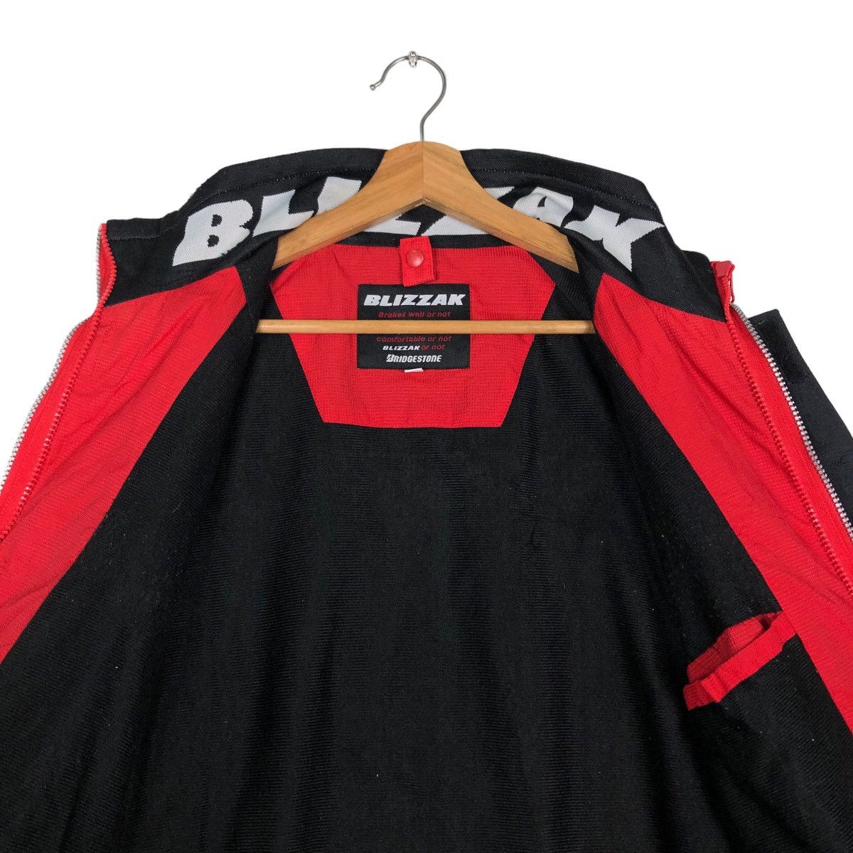 Japanese Brand 🔥Vintage Racing Bomber Jacket Blizzak Bridgestone Big Logo Size US L / EU 52-54 / 3 - 14 Thumbnail