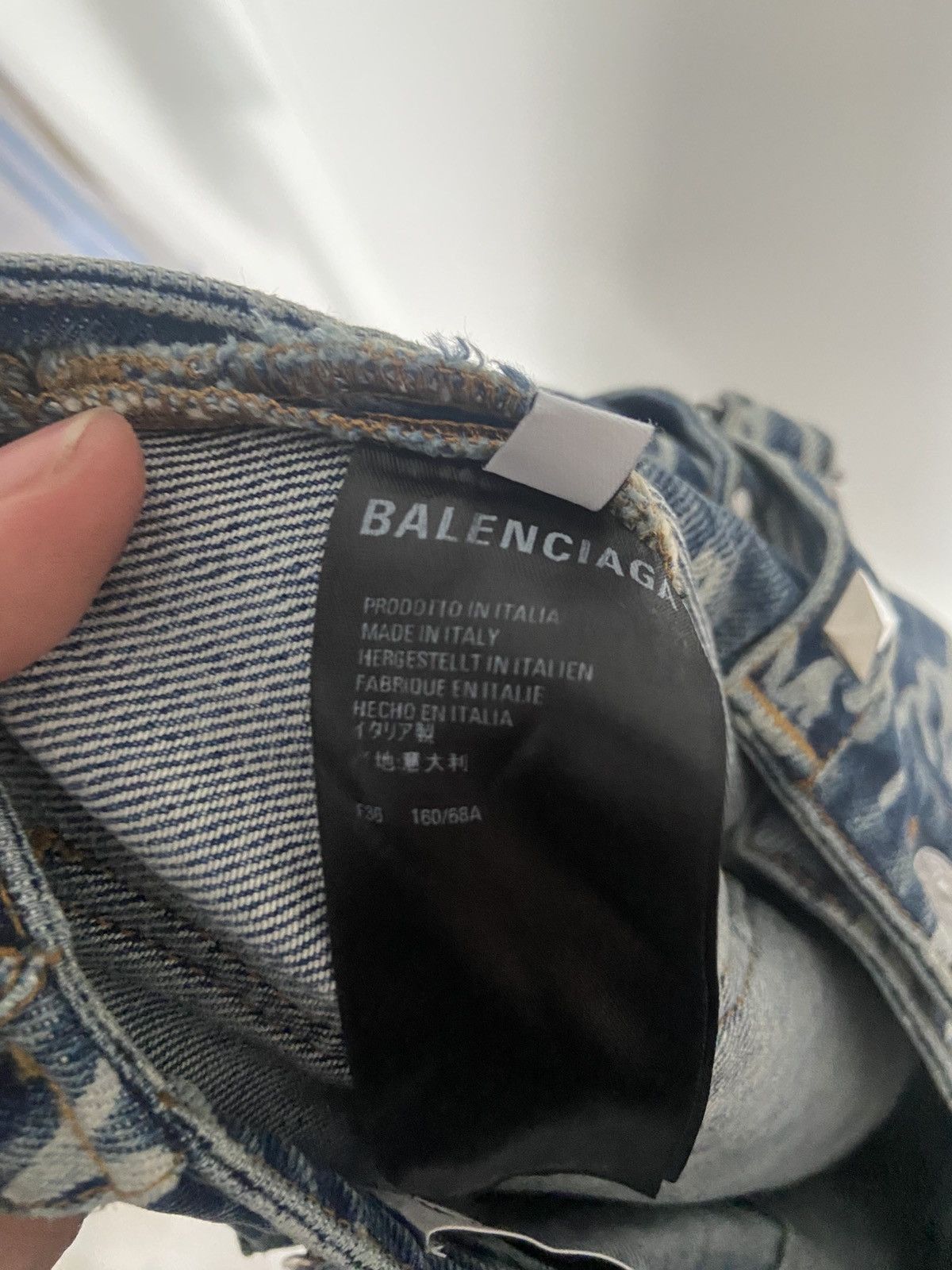 Balenciaga Balenciaga Raver denim skirt Size 36" / US 14 / IT 50 - 7 Thumbnail