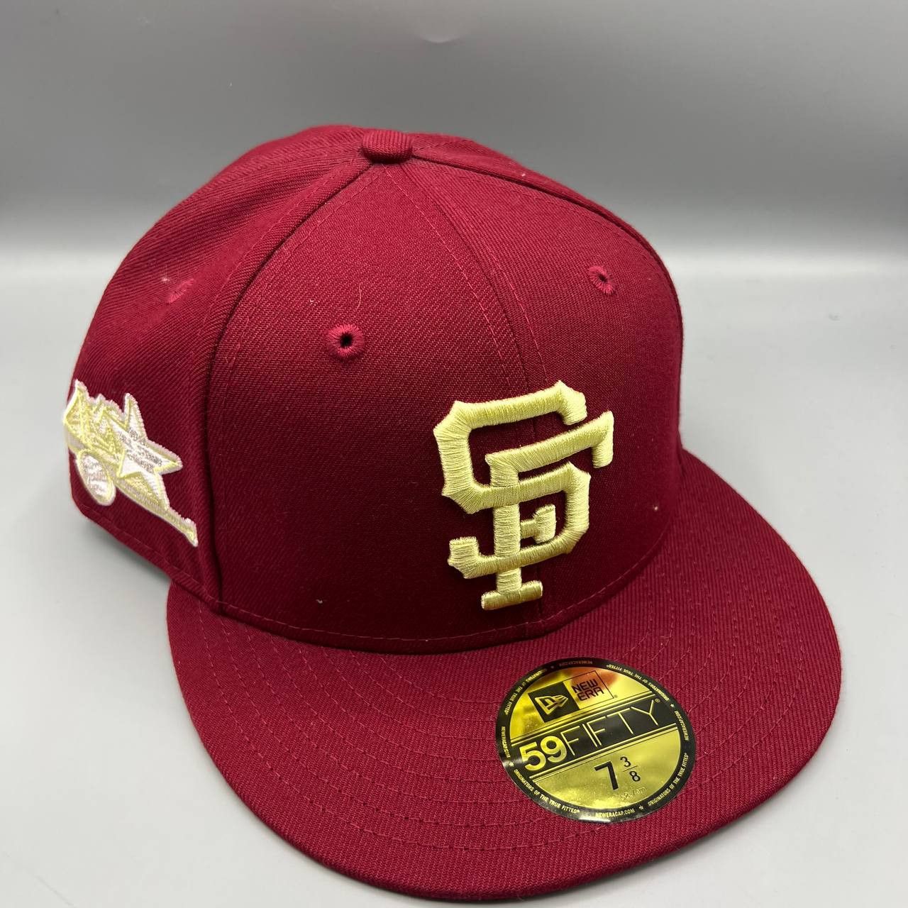 New Era San Francisco Giants Hat Men 7 3/8 MLB Fitted Cap New Size ONE SIZE - 1 Thumbnail