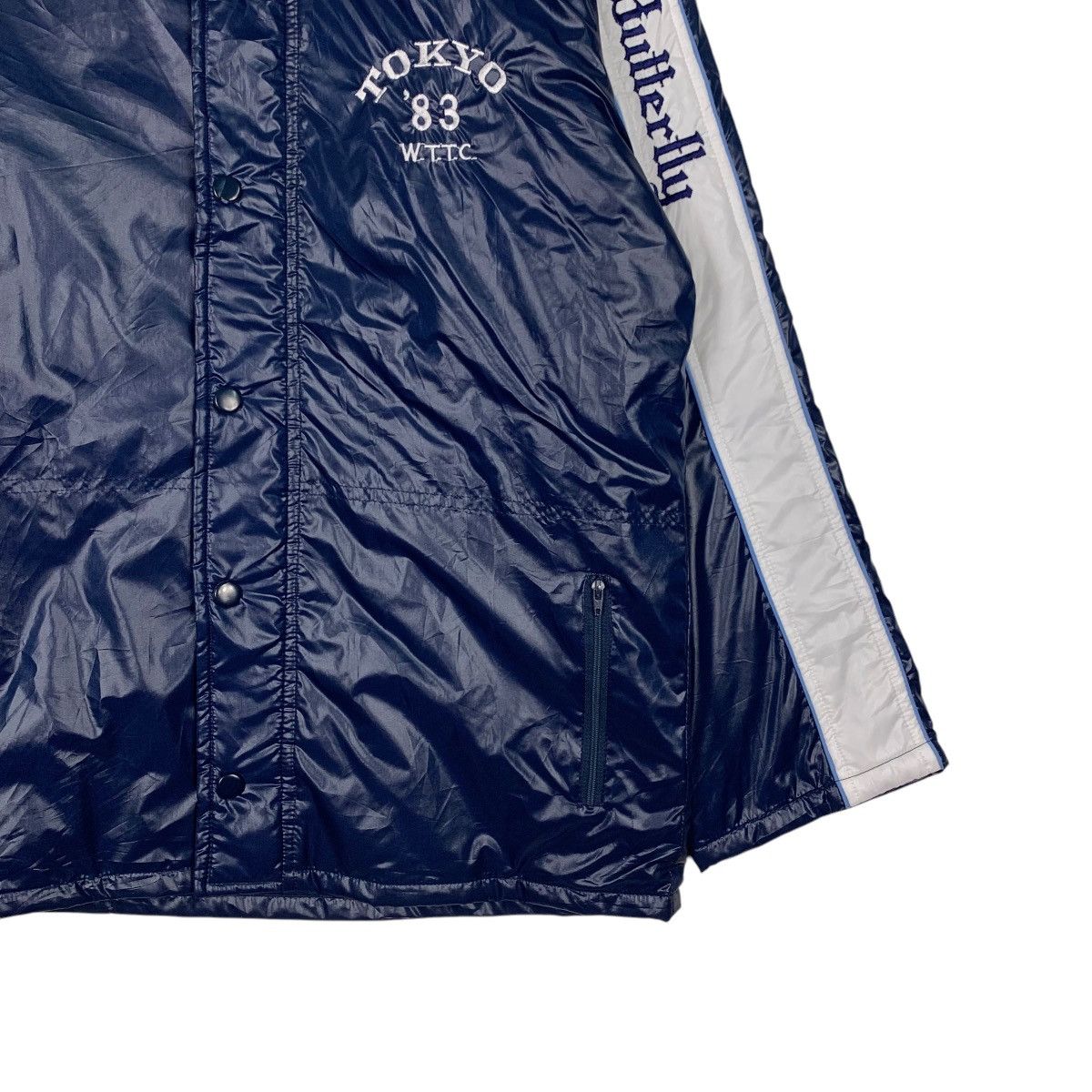 Japanese Brand 80’s BUTTERFLY TOKYO Embroidery Logo Light Jacket #2329-C104 Size US L / EU 52-54 / 3 - 4 Thumbnail
