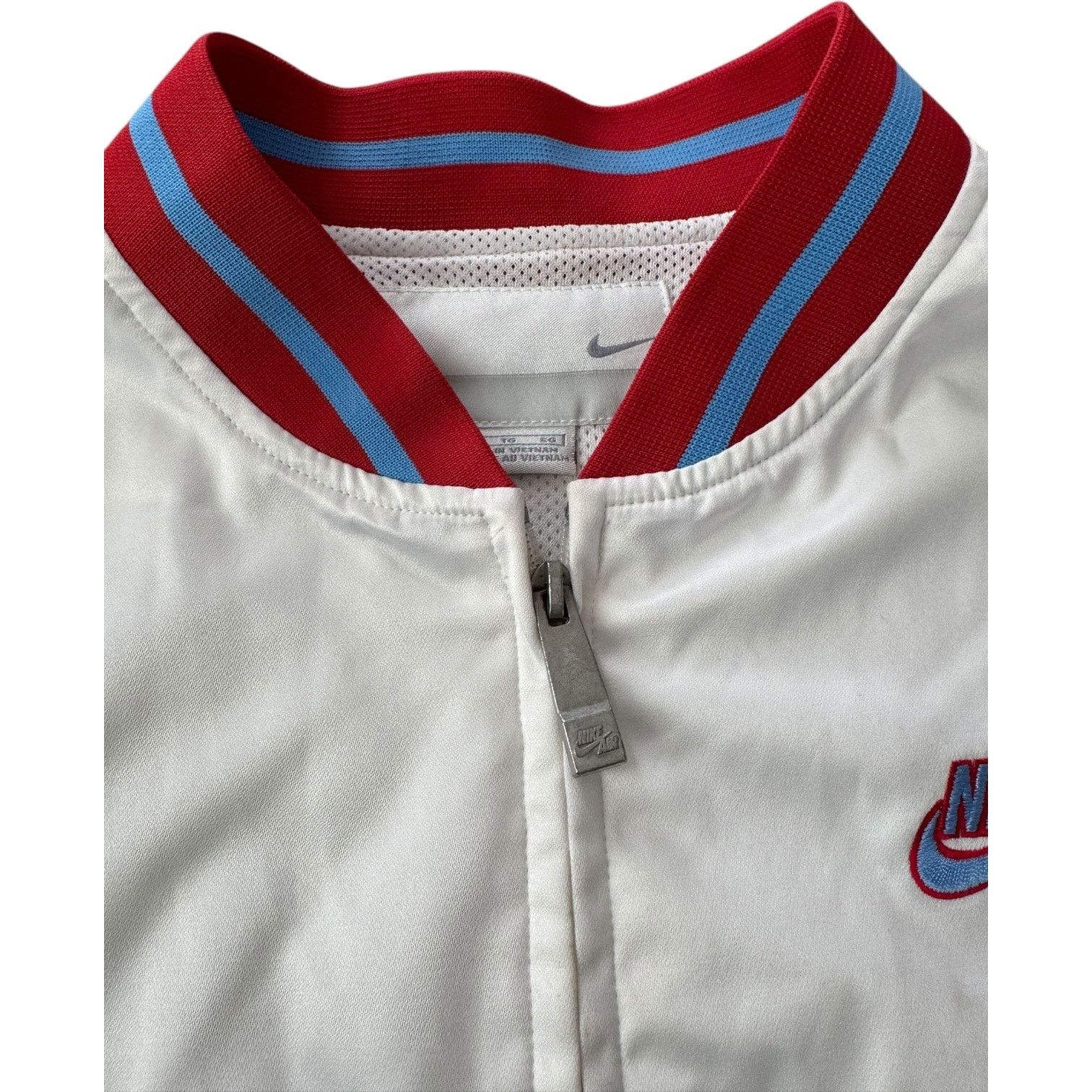Nike VTG Nike Air Revolution short sleeve zip long jacket white Size US XL / EU 56 / 4 - 6 Thumbnail