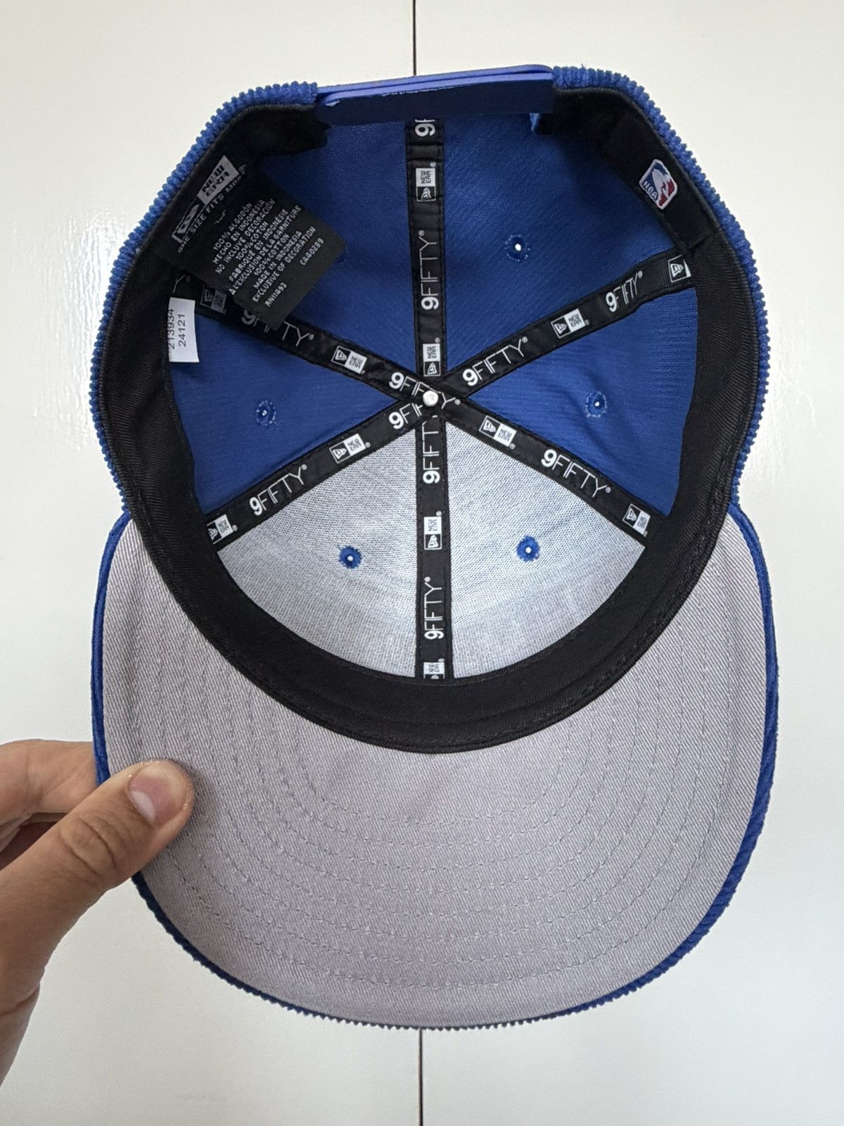 New Era OKC OKLAHOMA CITY THUNDER NEW ERA SNAPBACK HAT NBA CORDUROY Size ONE SIZE - 10 Thumbnail