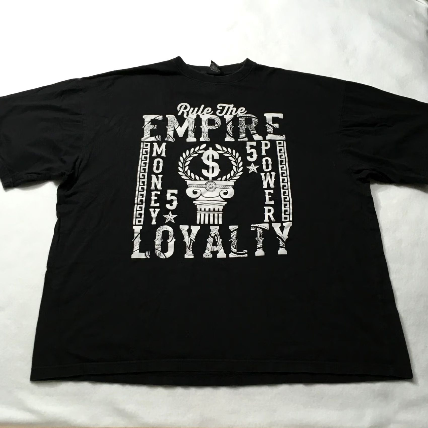 Vintage empire loyalty Grunge money power Tee y2k black 5XL Men's Size US XXL / EU 58 / 5 - 2 Thumbnail