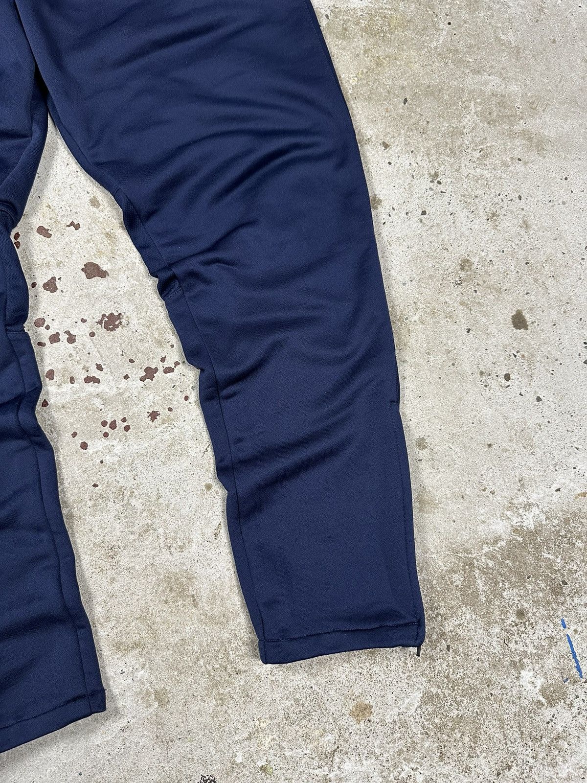 Nike × Vintage Vintage Y2K Nike Navy Track Pants Swoosh Size US 34 / EU 50 - 4 Thumbnail