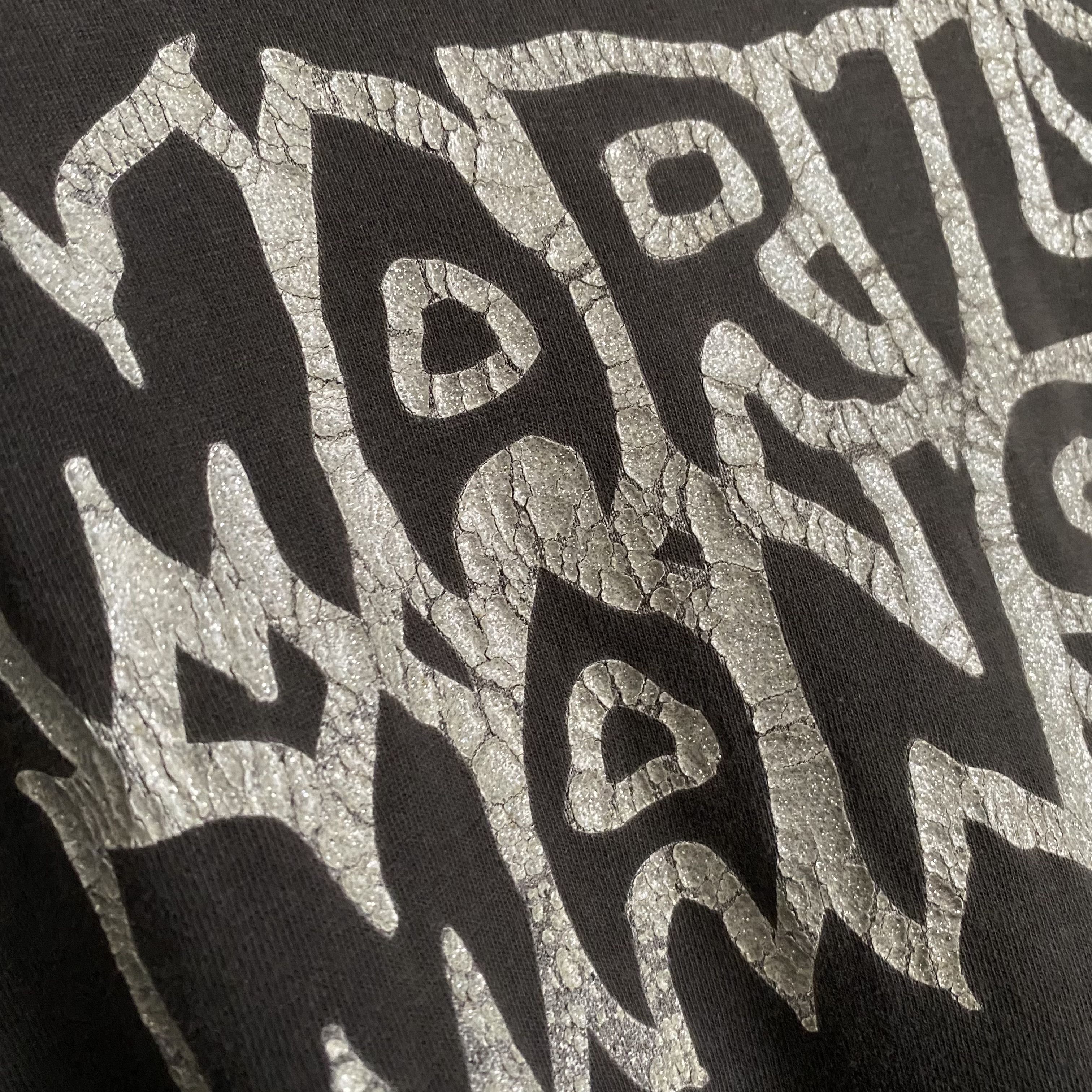 Vintage Vintage 90s RARE Marilyn Manson 1995 Tour Tee Size US L / EU 52-54 / 3 - 3 Thumbnail