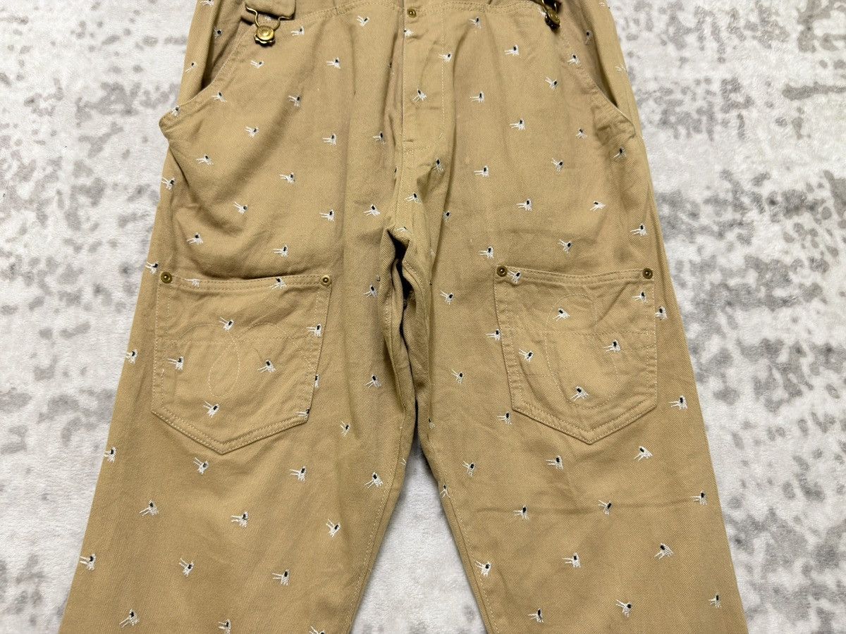 Issey Miyake Vintage Mercibeaucoup Embroidered Drop Crotch Pants Size US 27 - 6 Thumbnail