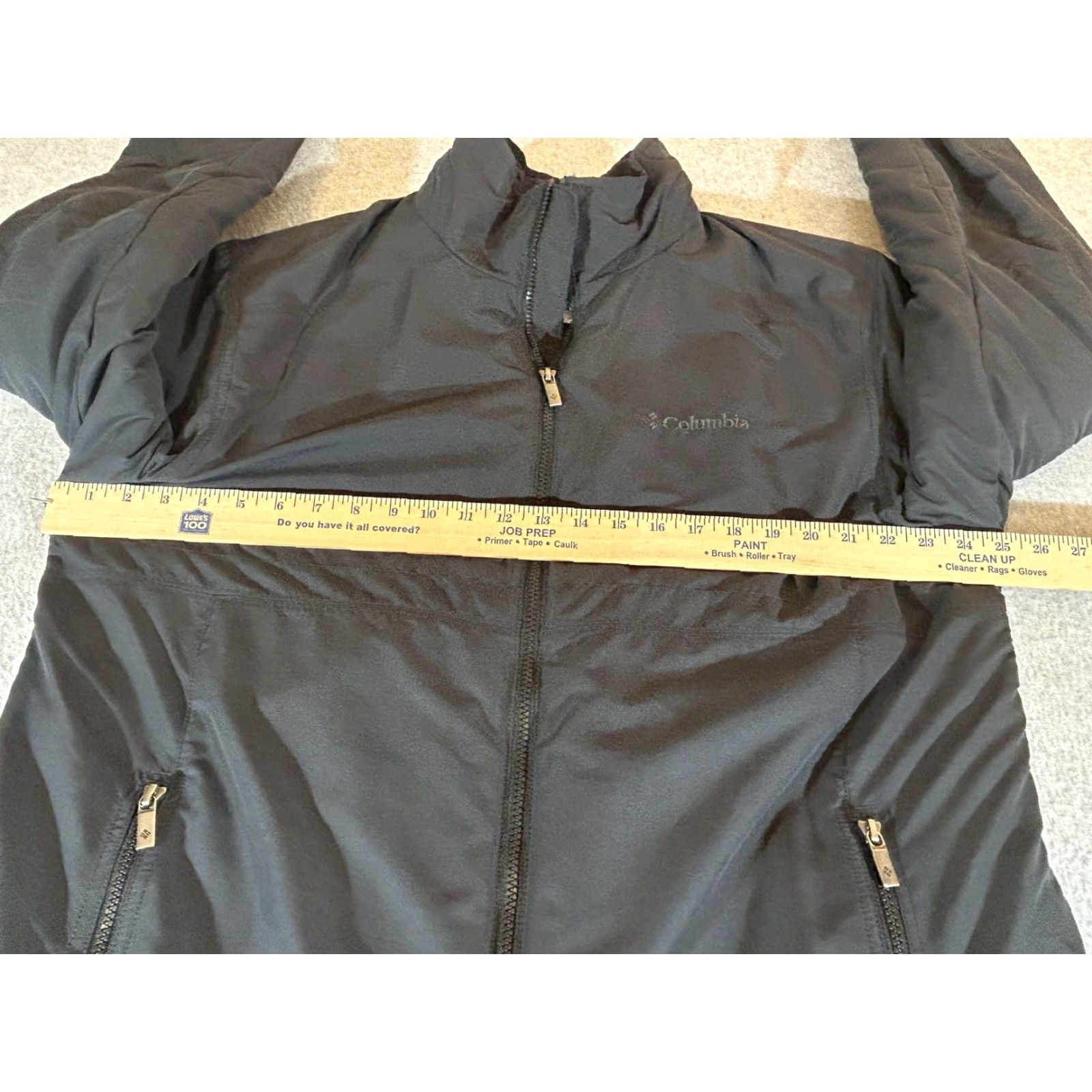 Vintage Columbia Jacket Mens Large Black Fleece Lined Insulated Zip Snow Ski Winter Coat Size US L / EU 52-54 / 3 - 5 Thumbnail