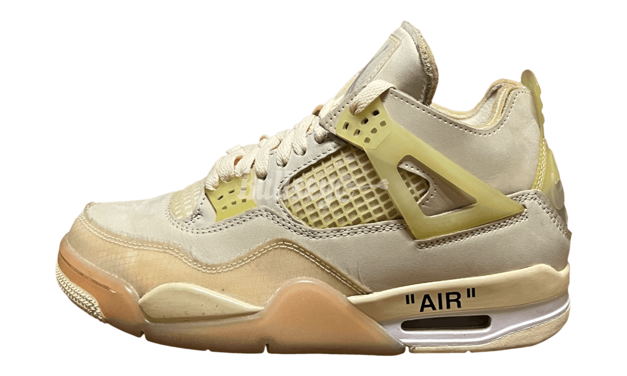 Jordan Brand Jordan 4 Retro Off-White Sail (Women's) (Preowned) Size US 7.5 / EU 40-41 - 1 Thumbnail