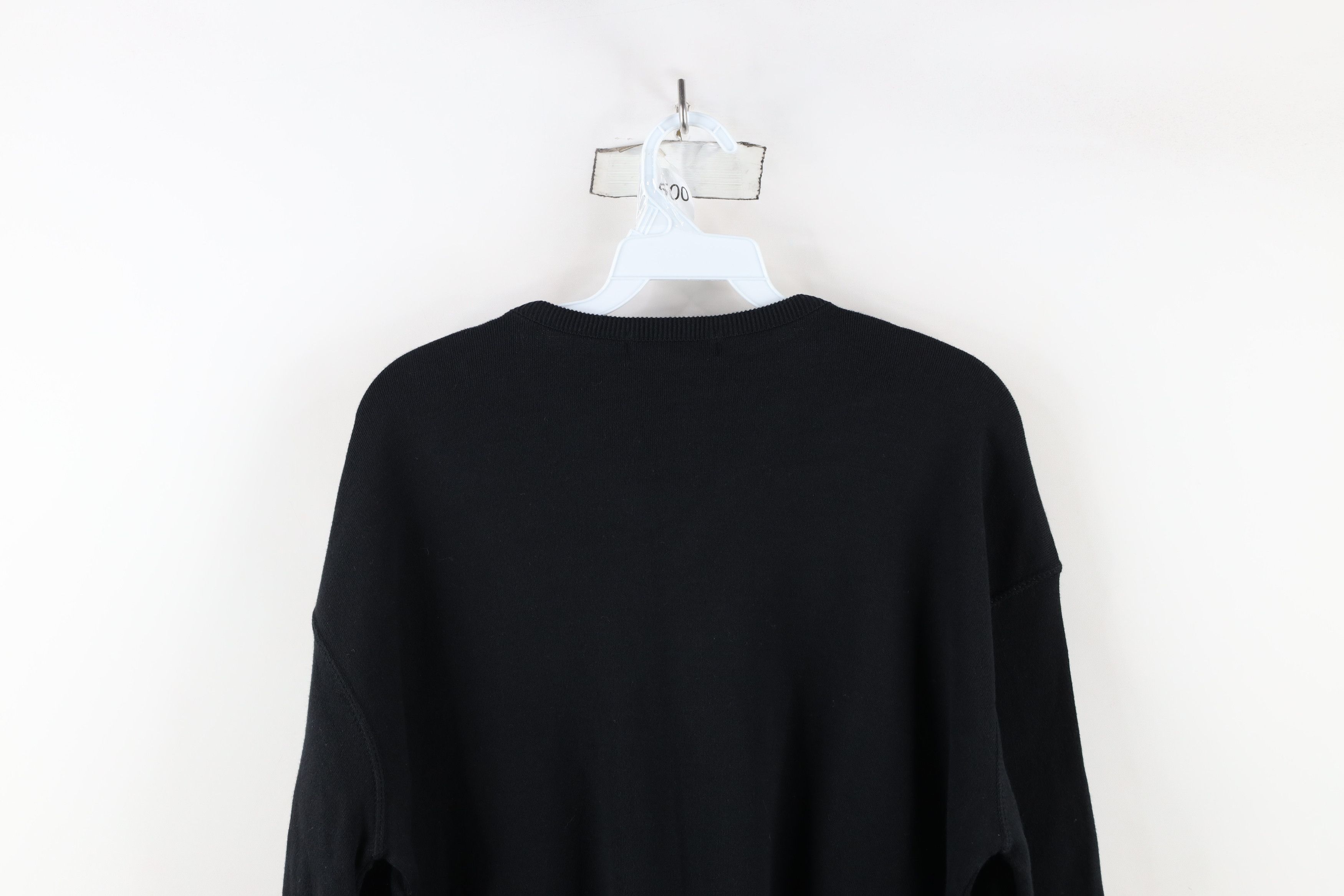 Eddie Bauer × Vintage Deadstock Vintage 90s Eddie Bauer Knit Sweater Black USA Size S / US 4 / IT 40 - 8 Thumbnail